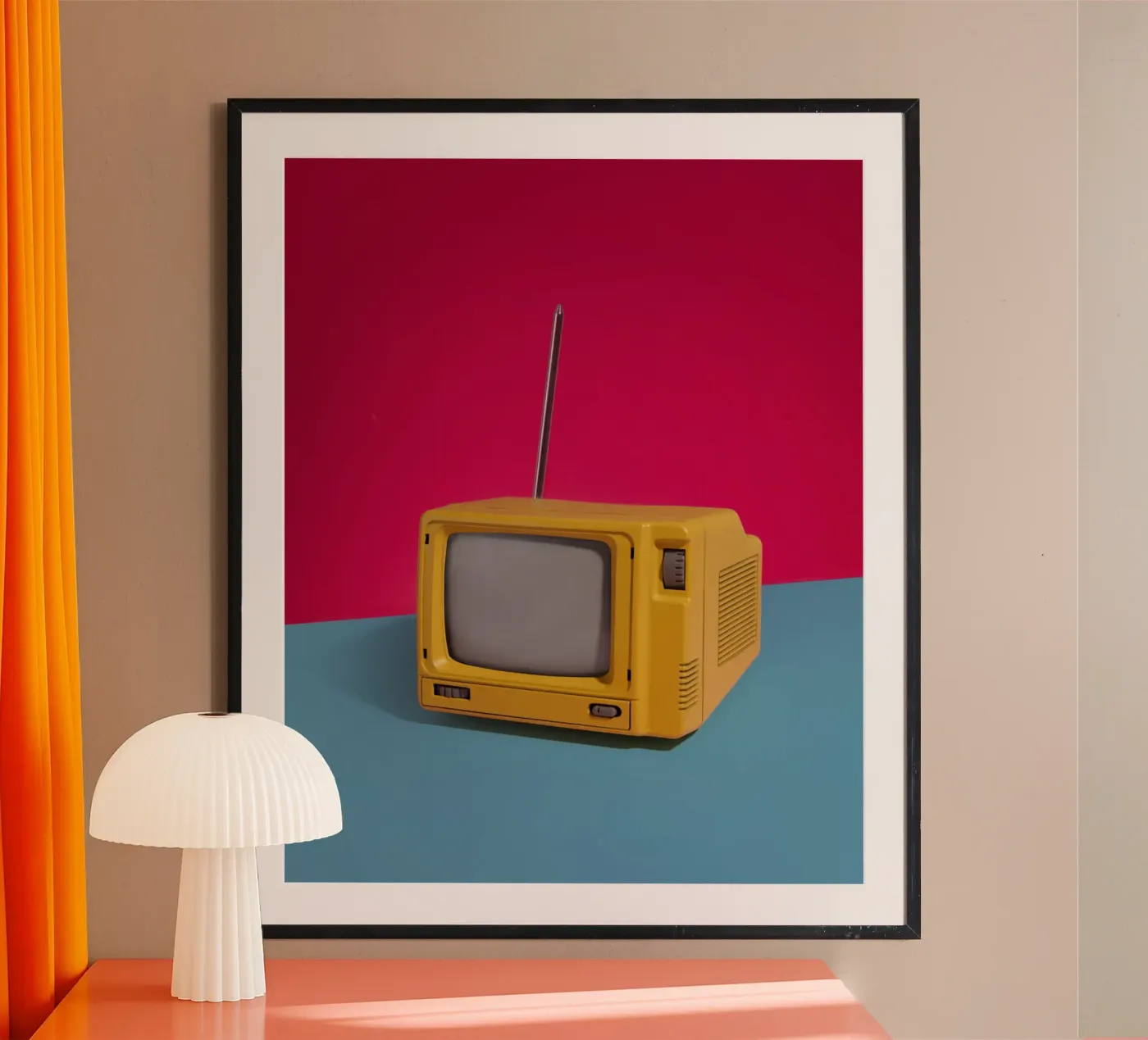 Fernseher Poster von Pictufy Photography