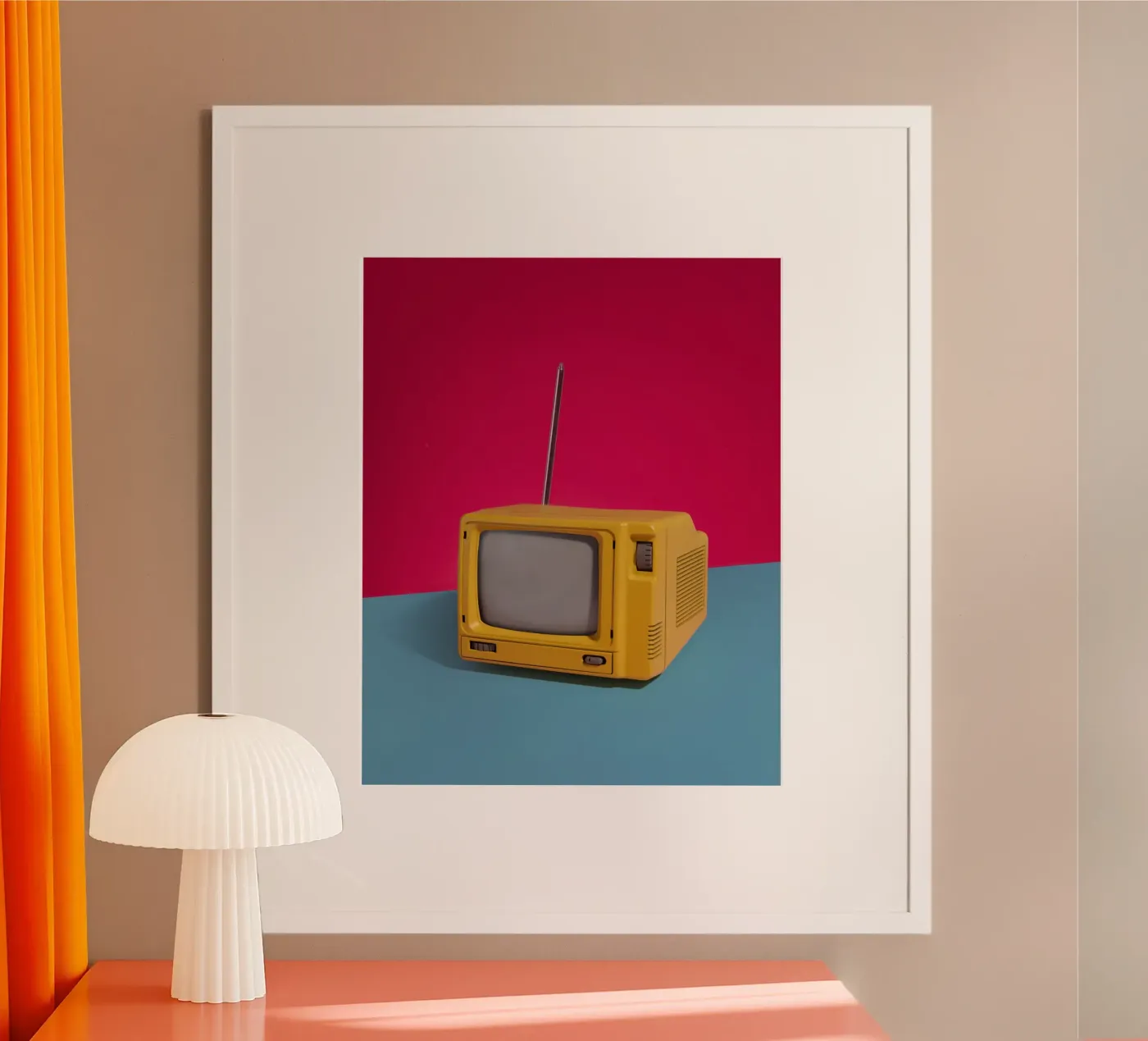 Fernseher Poster von Pictufy Photography