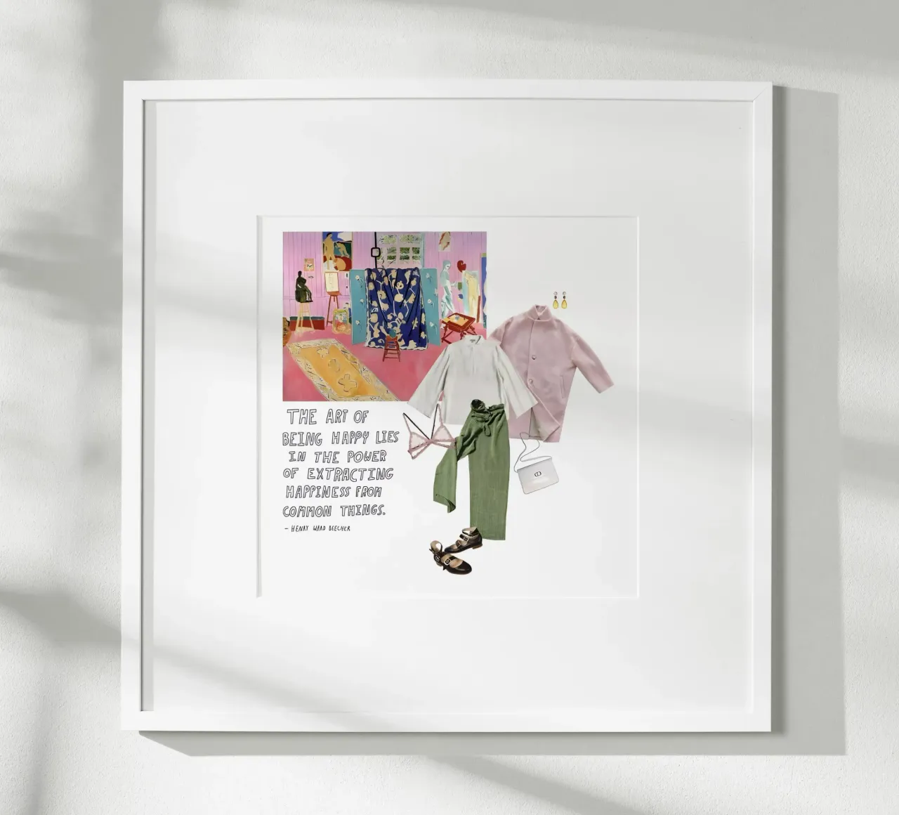 The art of being happy carta hahnemühle da TASTE OF BLISS