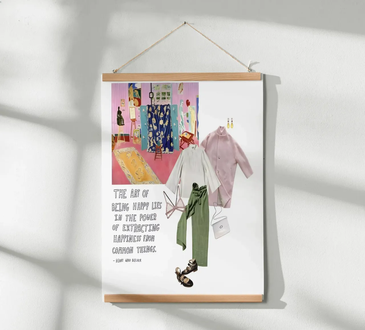 The art of being happy carta hahnemühle da TASTE OF BLISS