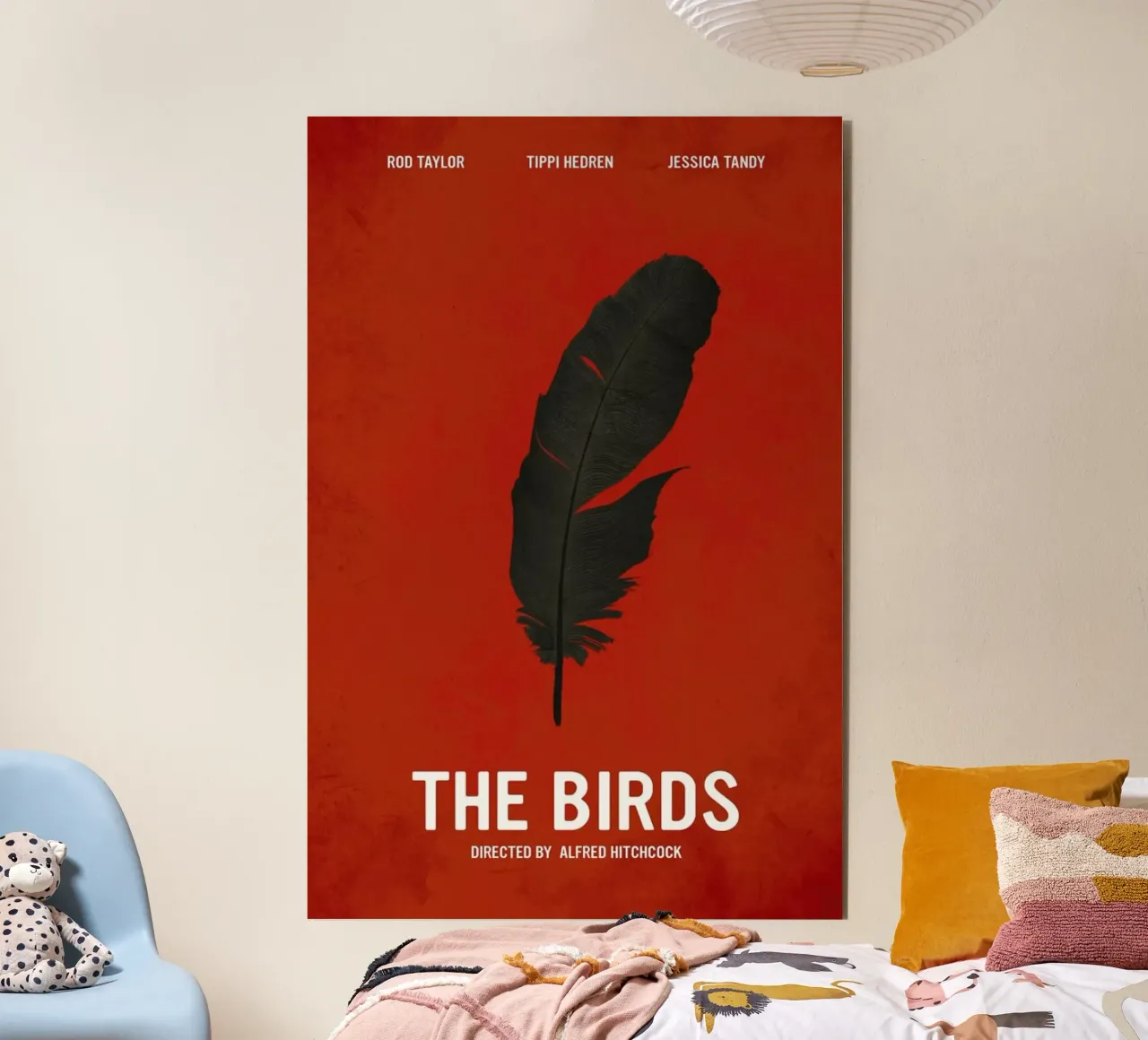 The Birds alu-dibond by Calm The Ham