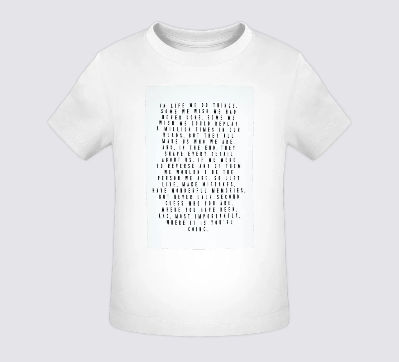 Life Is Beautiful Baby T-Shirt von Honeymoon Hotel