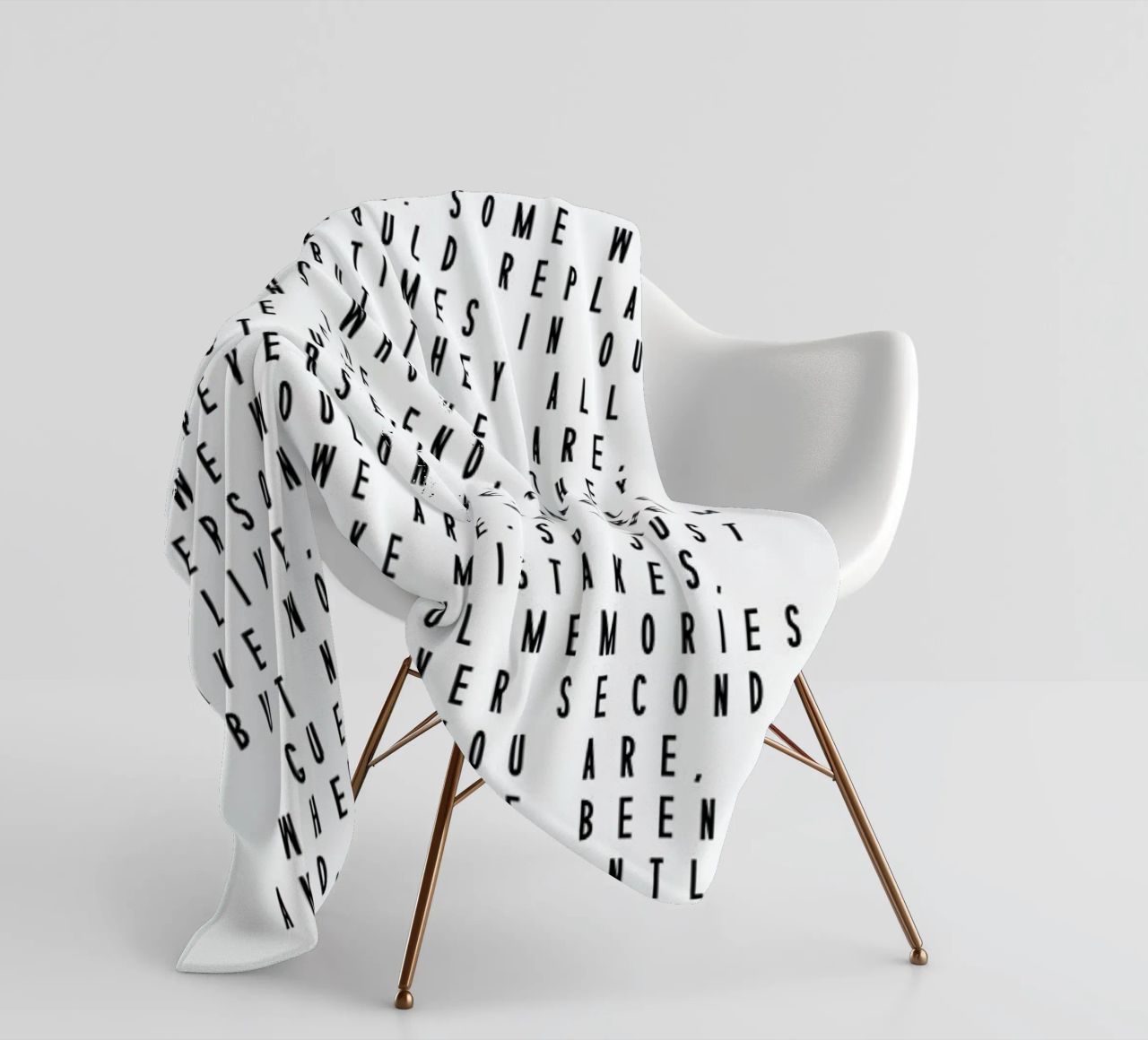 Life Is Beautiful Fleecedecke von Honeymoon Hotel