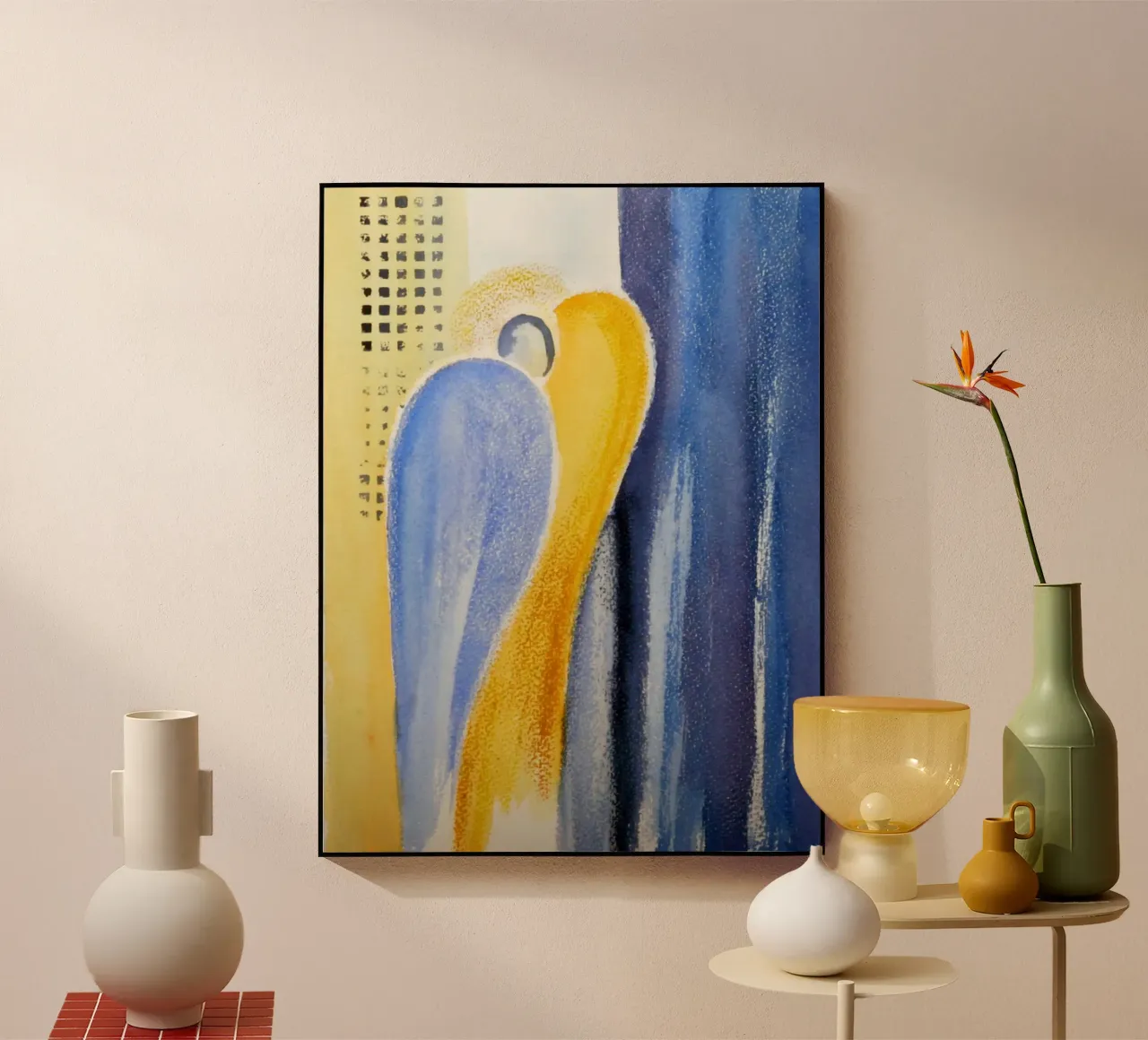 Angelo della perseveranza plexiglass da Engelbilder