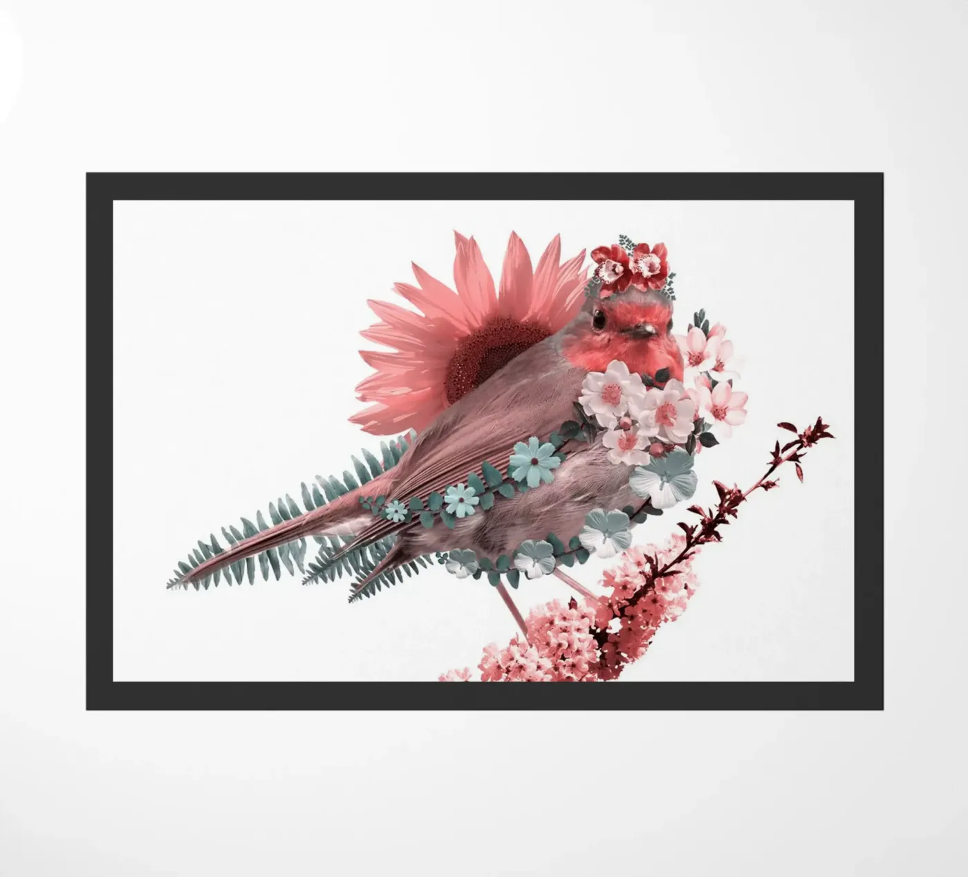 Blooming Bird doormat by arizrab