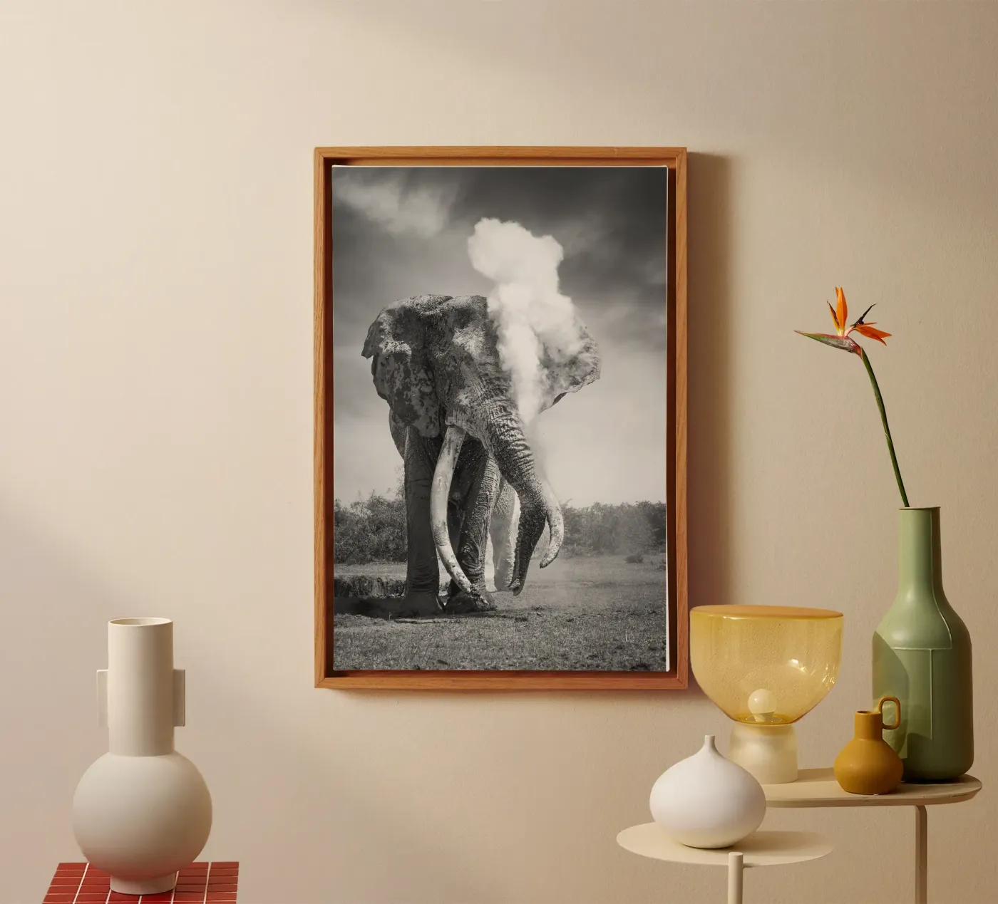 Staubexplosion Leinwand von Pictufy Photography