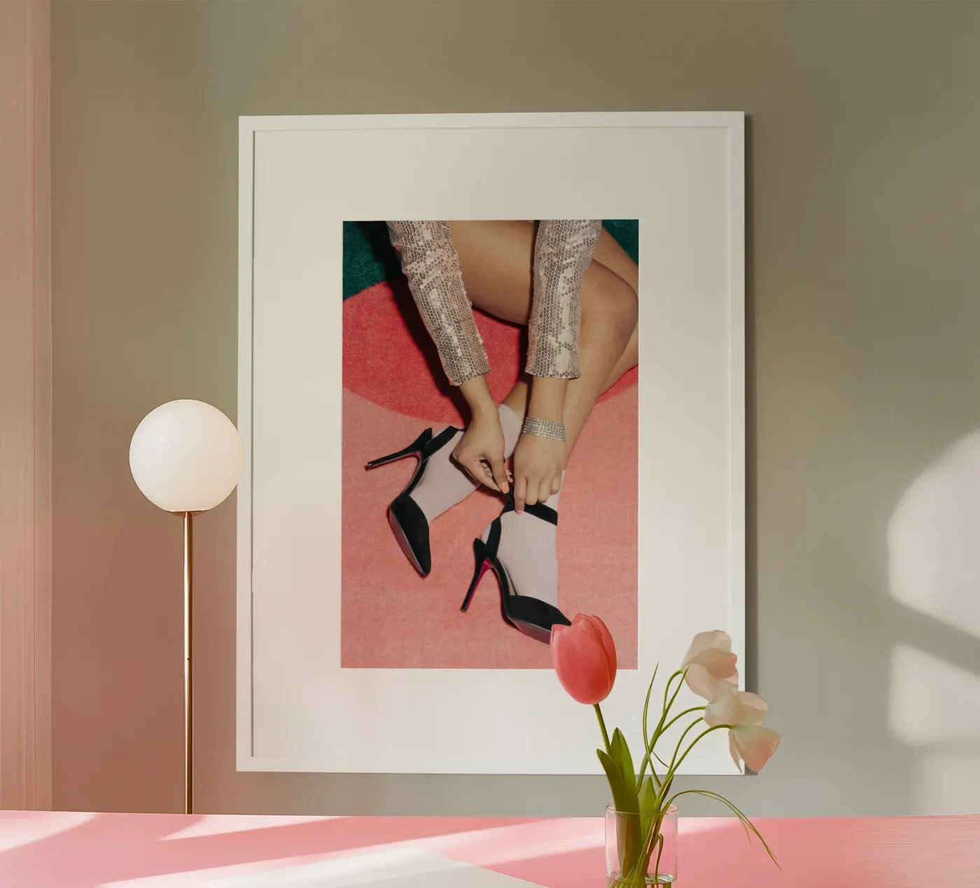 Getting Ready Pink poster by Pictufy Photography