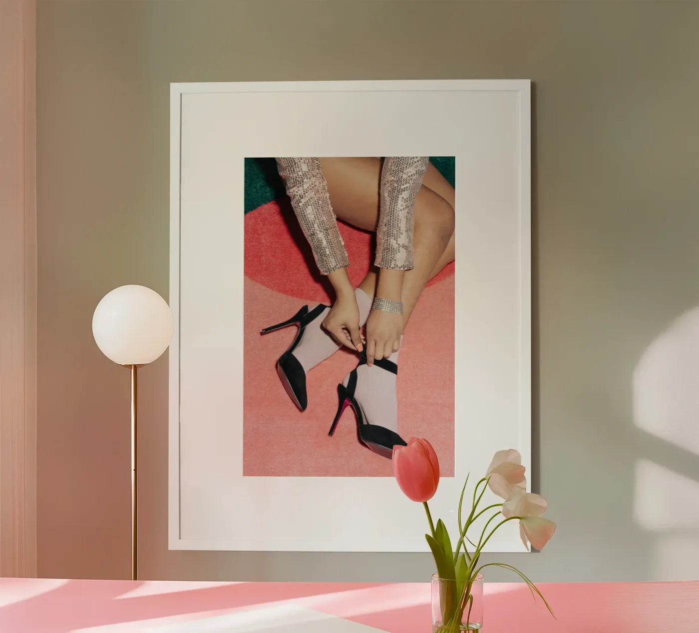 Getting Ready Pink poster by Pictufy Photography