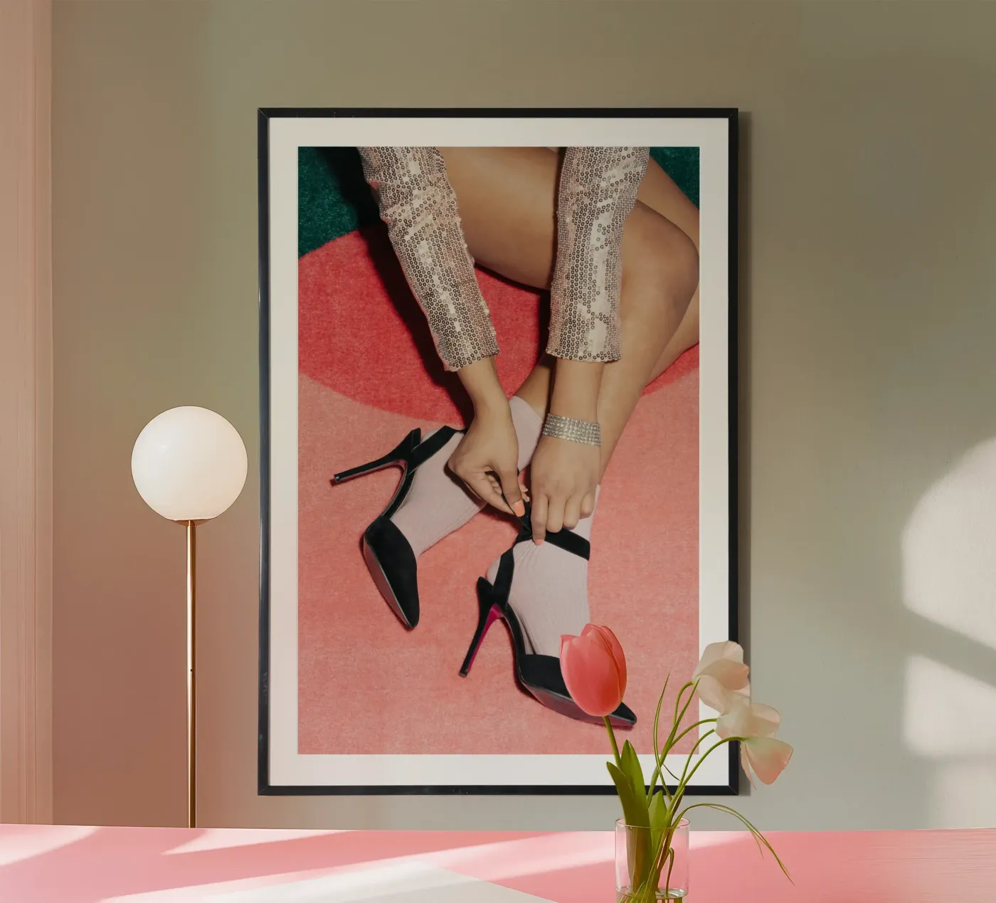 Getting Ready Pink poster by Pictufy Photography