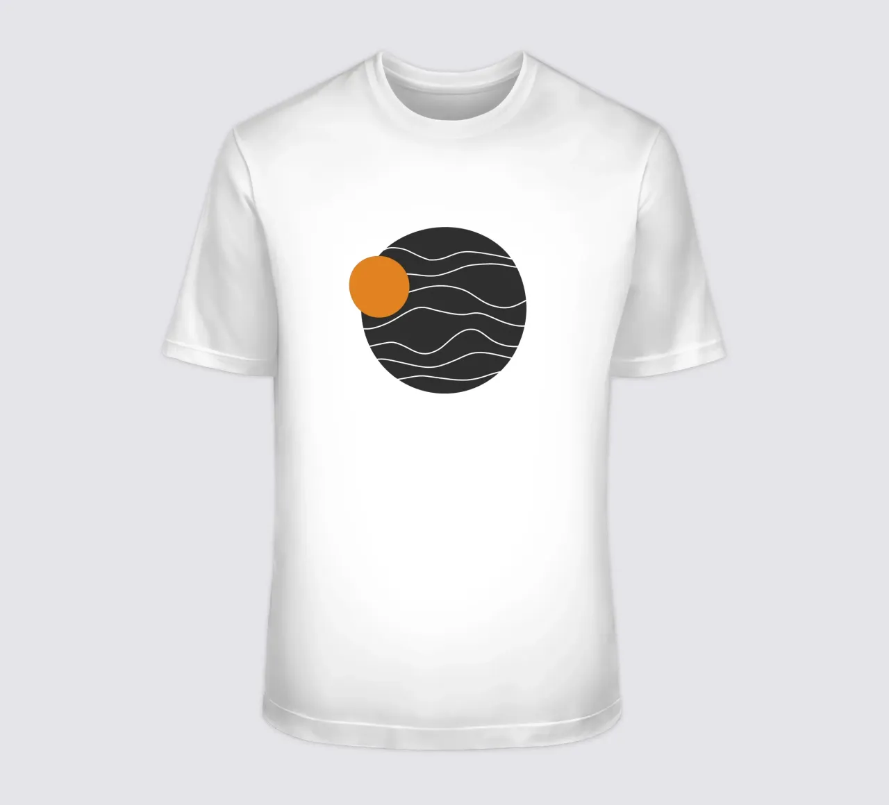 Retro planet t-shirt da BAINAI