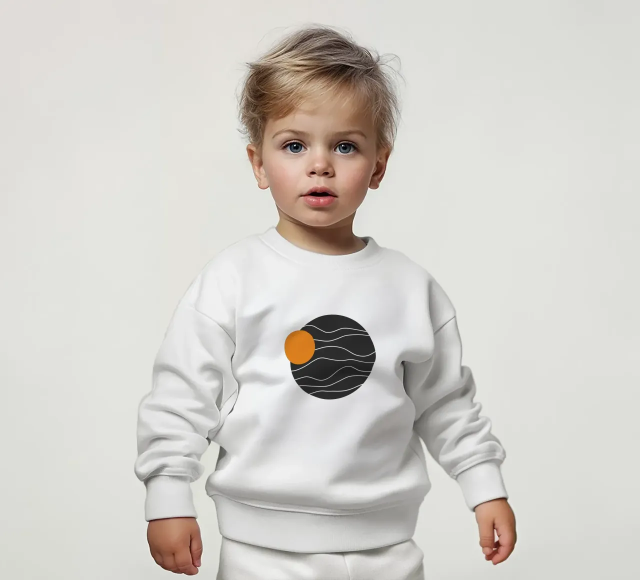 Retro planet felpa neonato da BAINAI