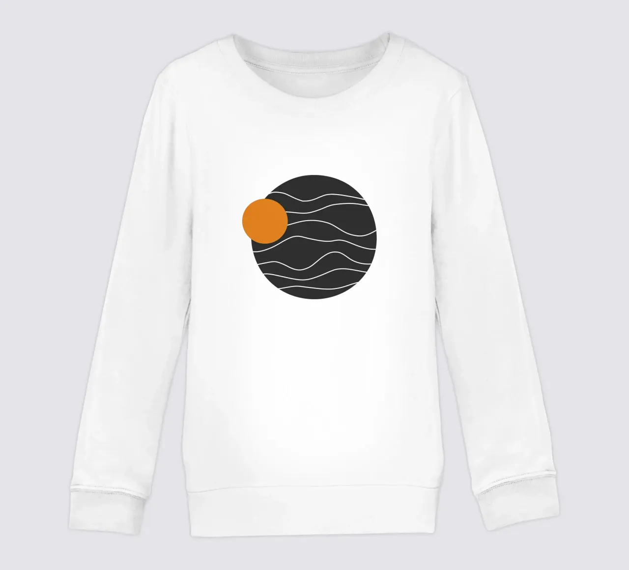 Retro planet felpa bambino da BAINAI