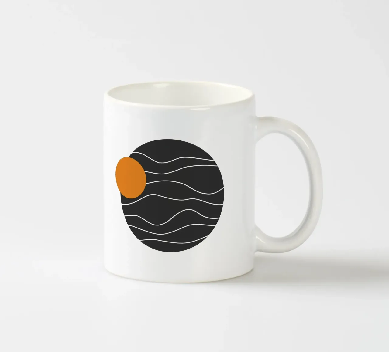 Retro planet tazza in ceramica da BAINAI