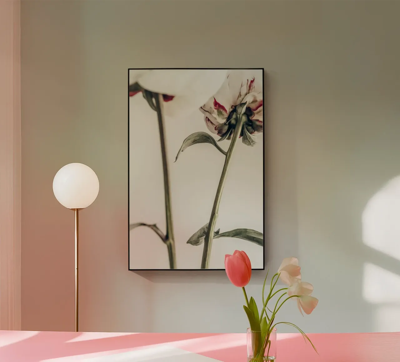 Peonia Uno plexiglass da Pictufy Photography