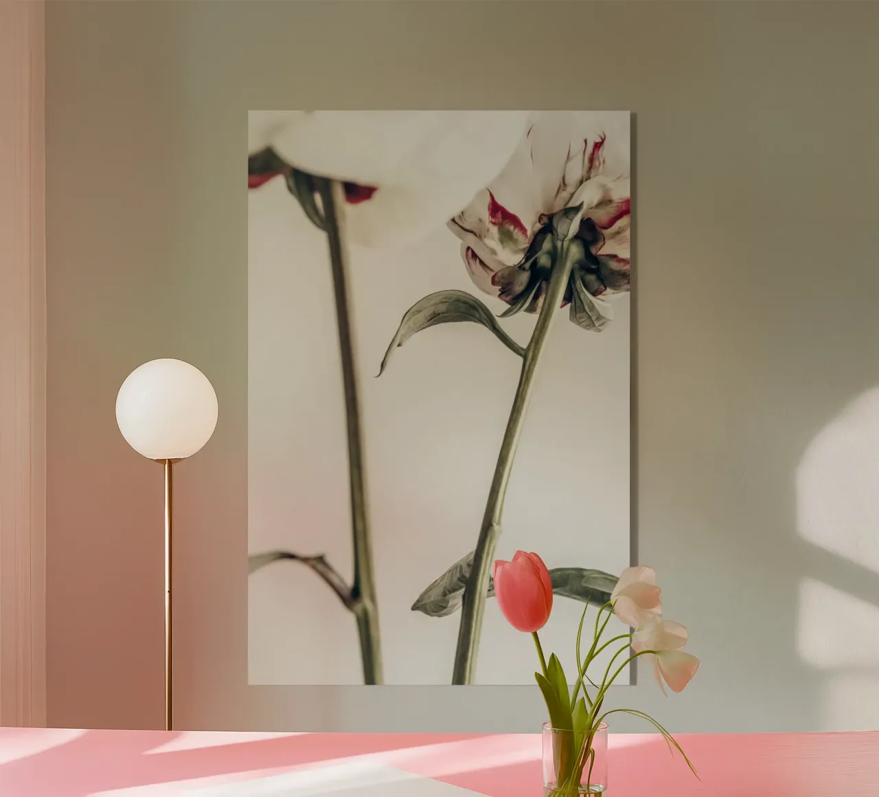 Peonia Uno plexiglass da Pictufy Photography