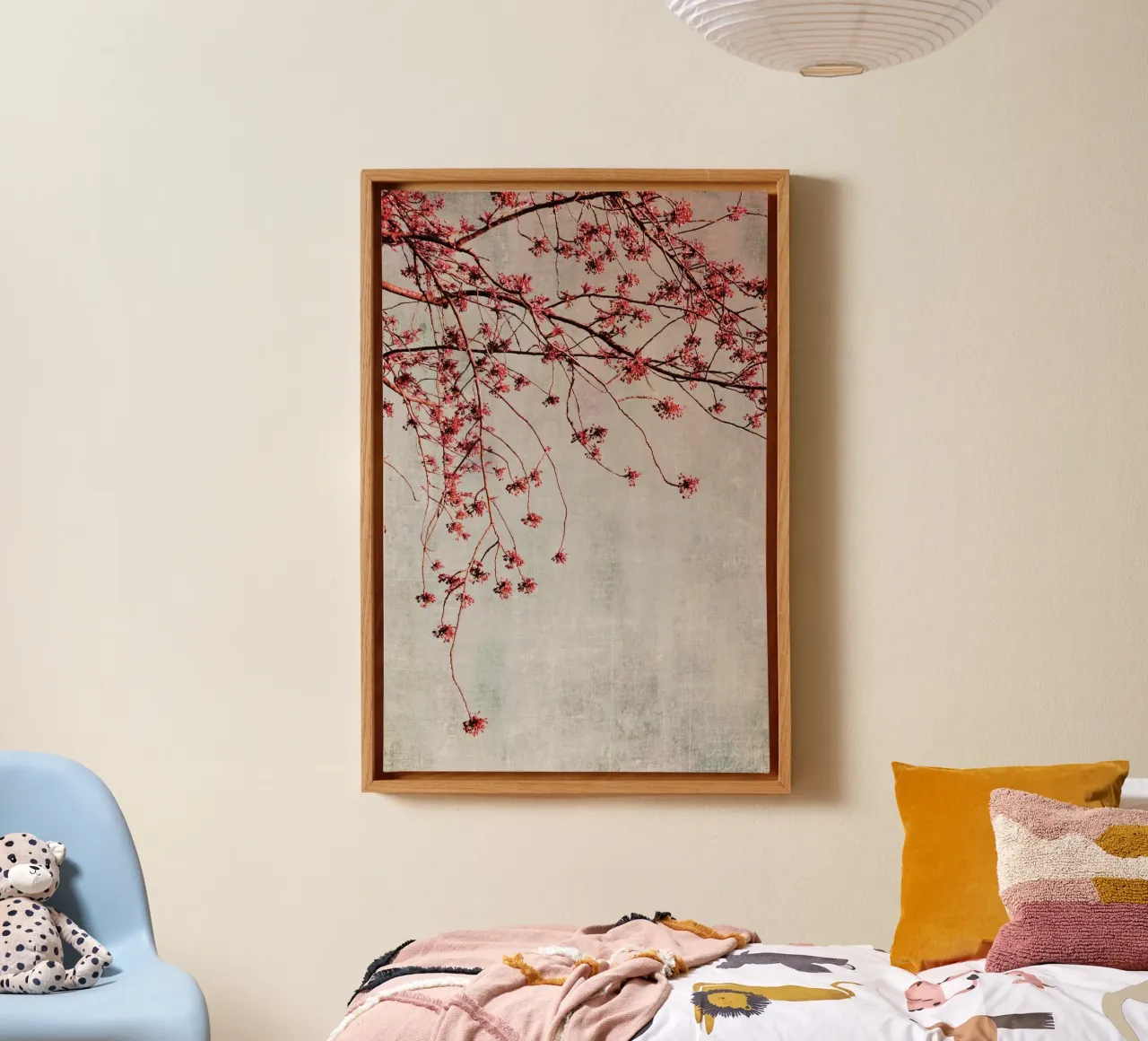 spring branches canvas by Visuelle Poesie am Wegesrand