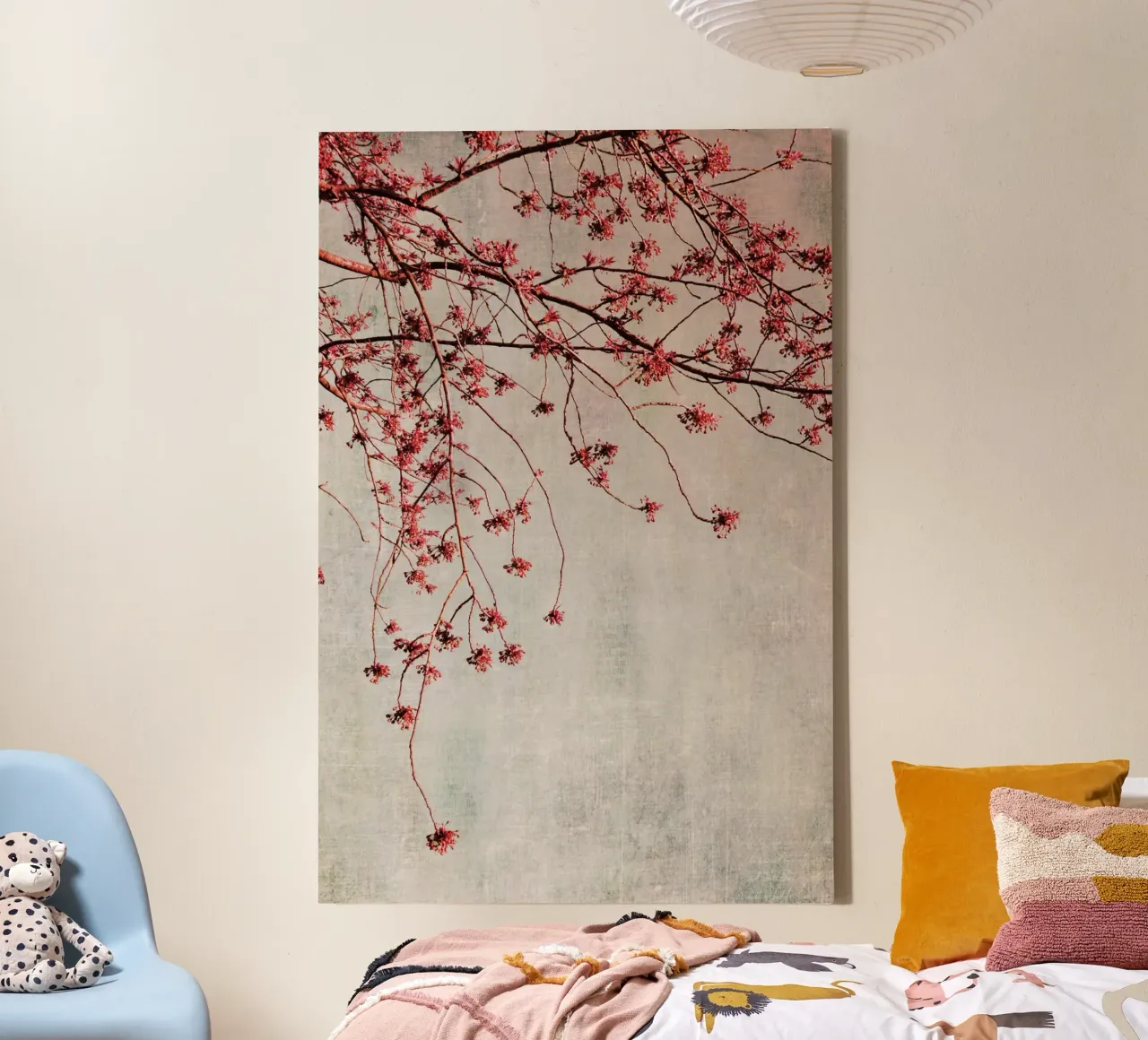 spring branches canvas by Visuelle Poesie am Wegesrand