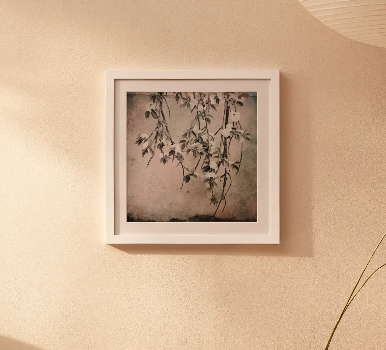 vintage cherry tree branches poster da Visuelle Poesie am Wegesrand