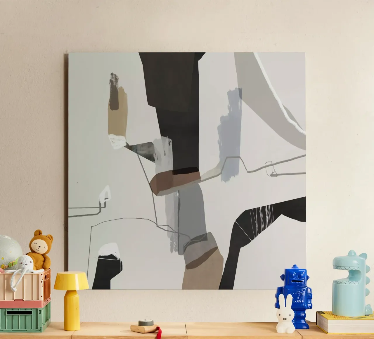 Dynamic Interplay aluminio dibond de RobertoMoroArt