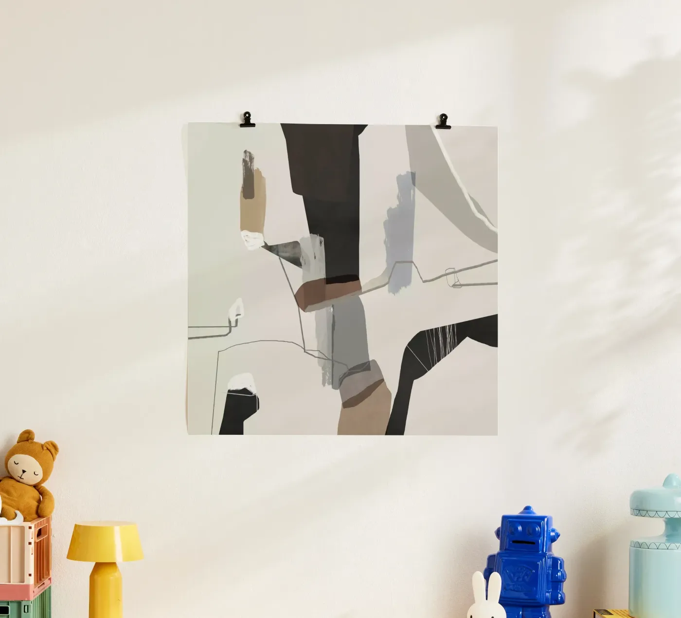 Dynamic Interplay Poster von RobertoMoroArt