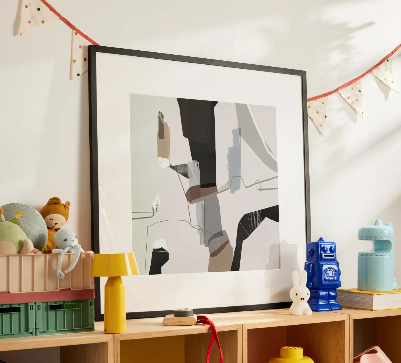 Dynamic Interplay Poster von RobertoMoroArt