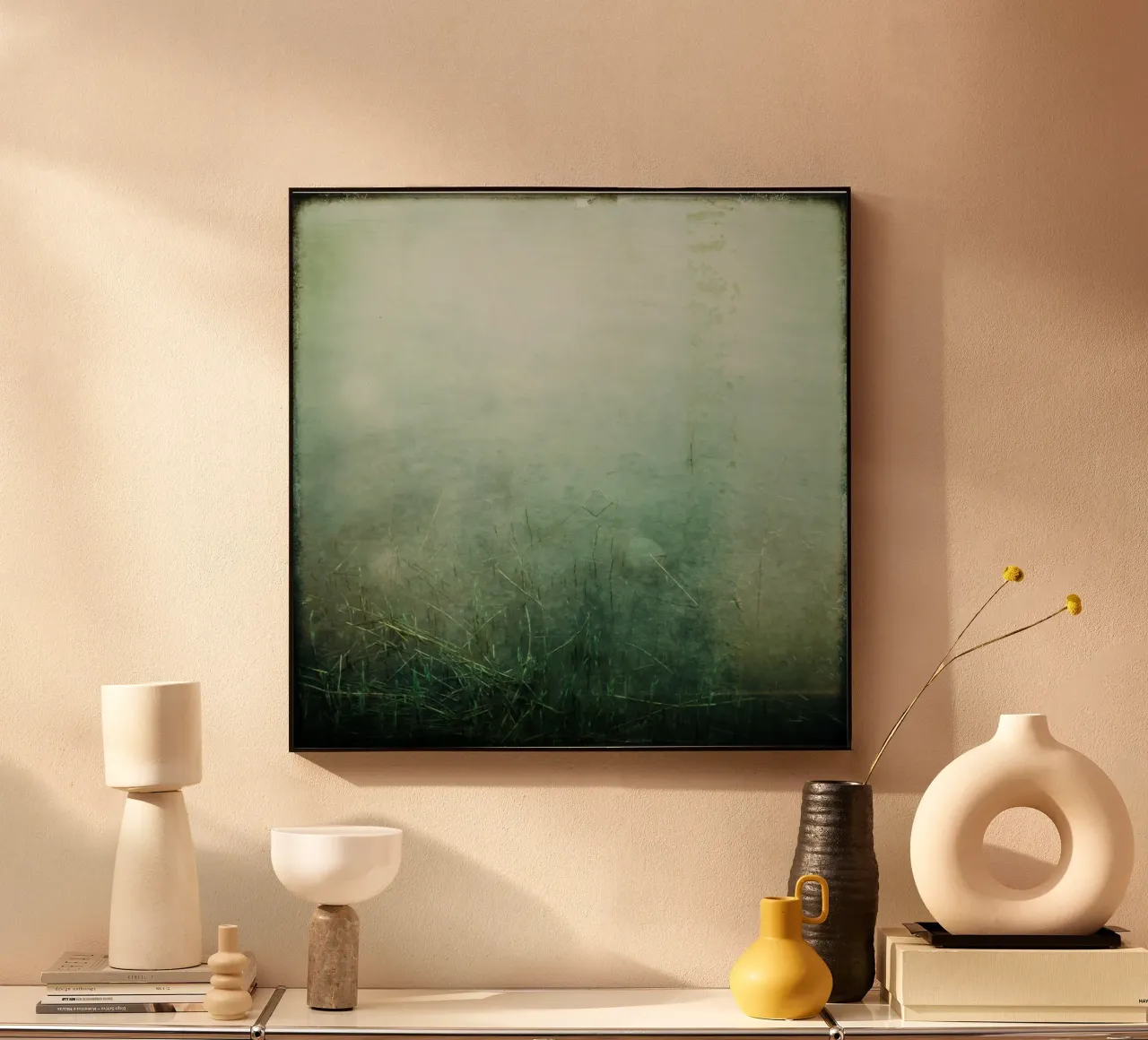 Uferzone forex plate by Visuelle Poesie am Wegesrand