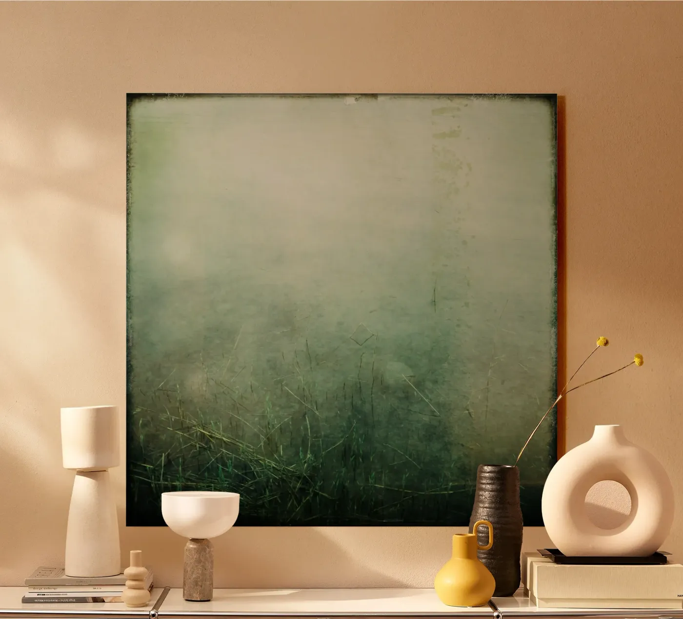 Uferzone alluminio dibond da Visuelle Poesie am Wegesrand