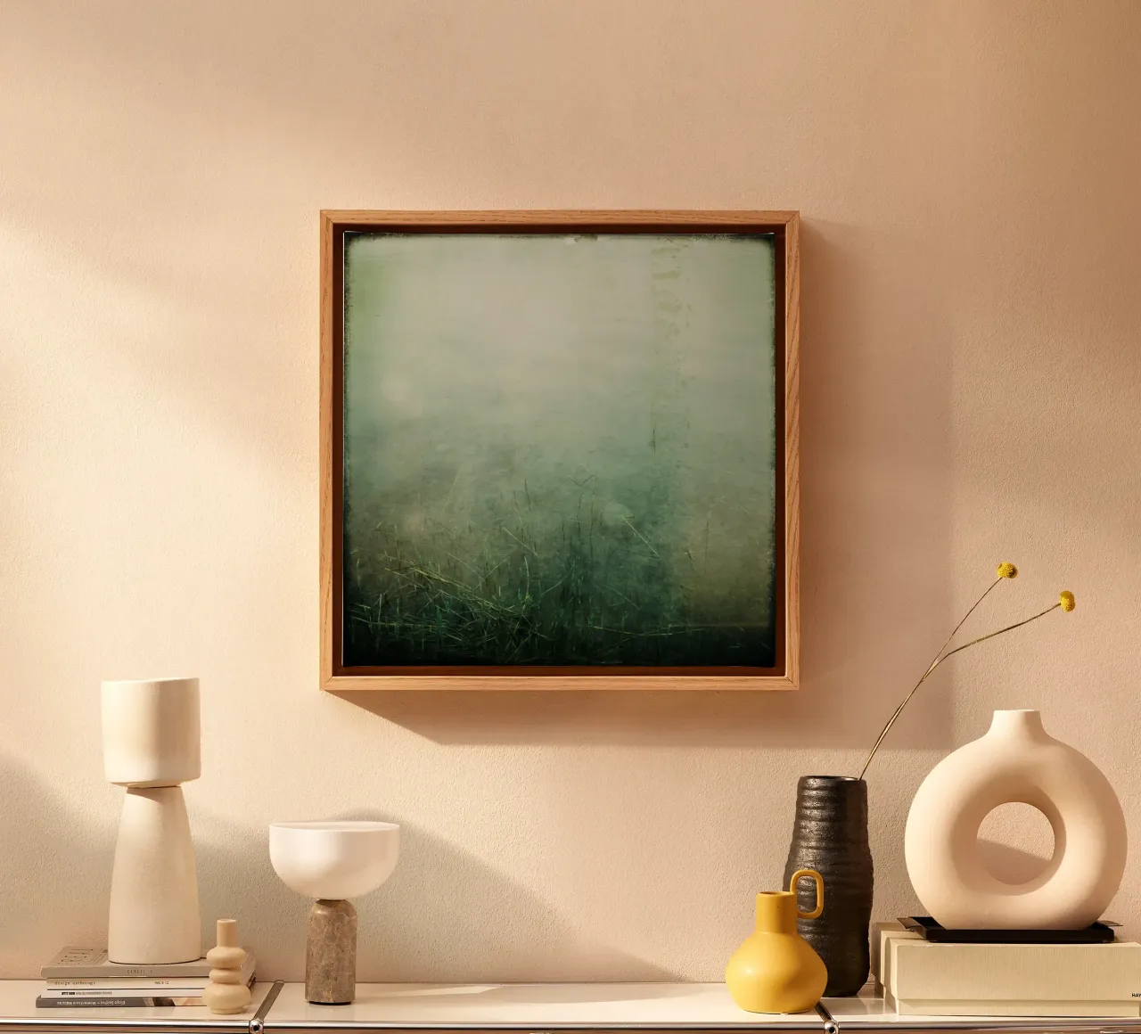 Uferzone tela da Visuelle Poesie am Wegesrand