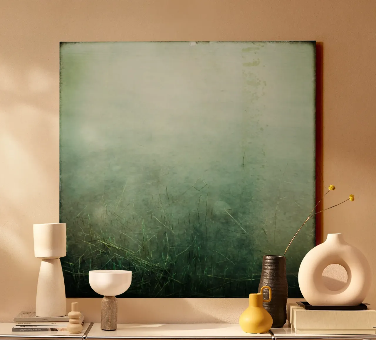 Uferzone tela da Visuelle Poesie am Wegesrand