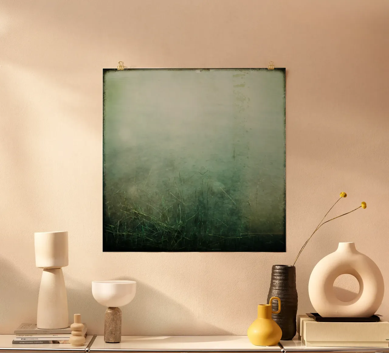 Uferzone poster da Visuelle Poesie am Wegesrand