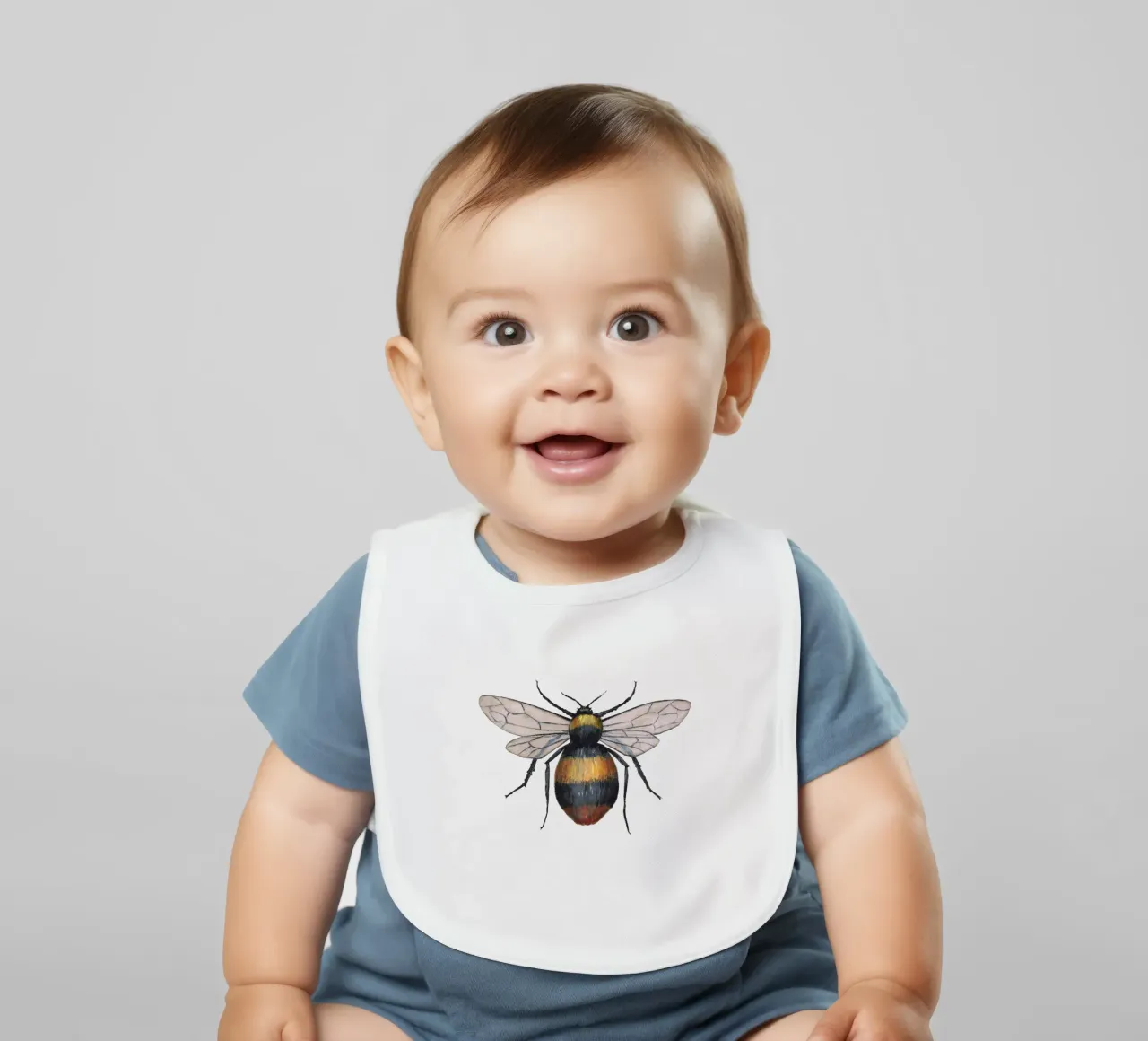 Bumblebee Babylätzchen von BwiseLizzy