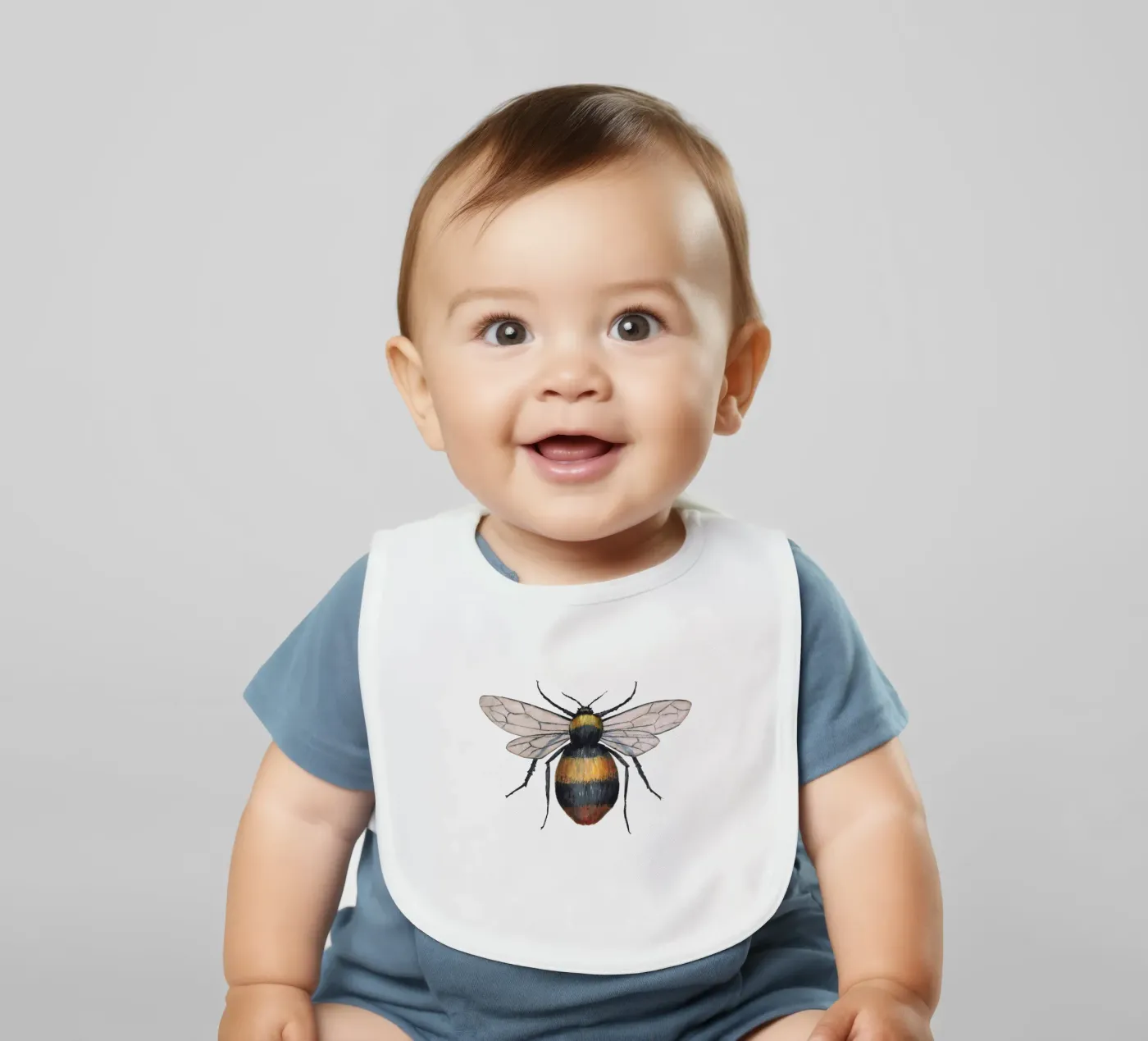 Bumblebee Babylätzchen von BwiseLizzy