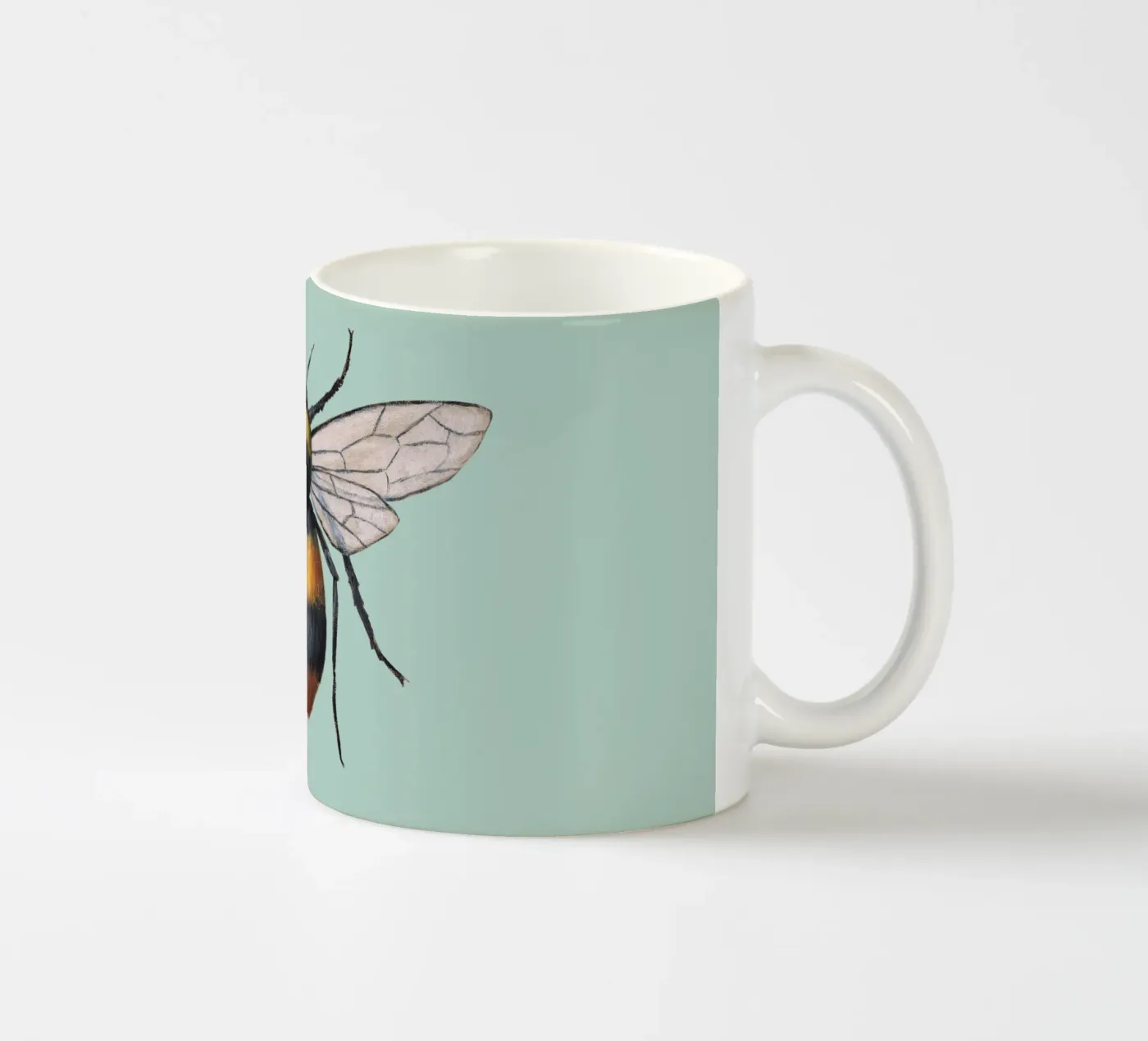 Bumblebee ceramic mug by BwiseLizzy