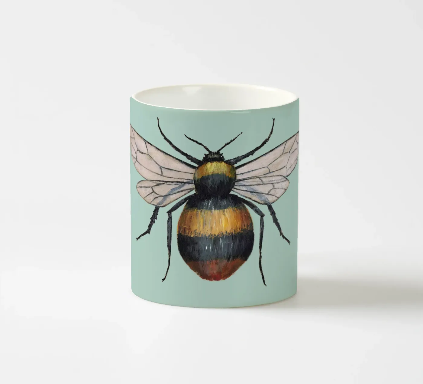 Bumblebee ceramic mug by BwiseLizzy