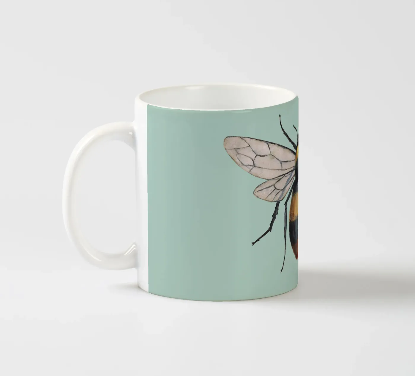Bumblebee ceramic mug by BwiseLizzy