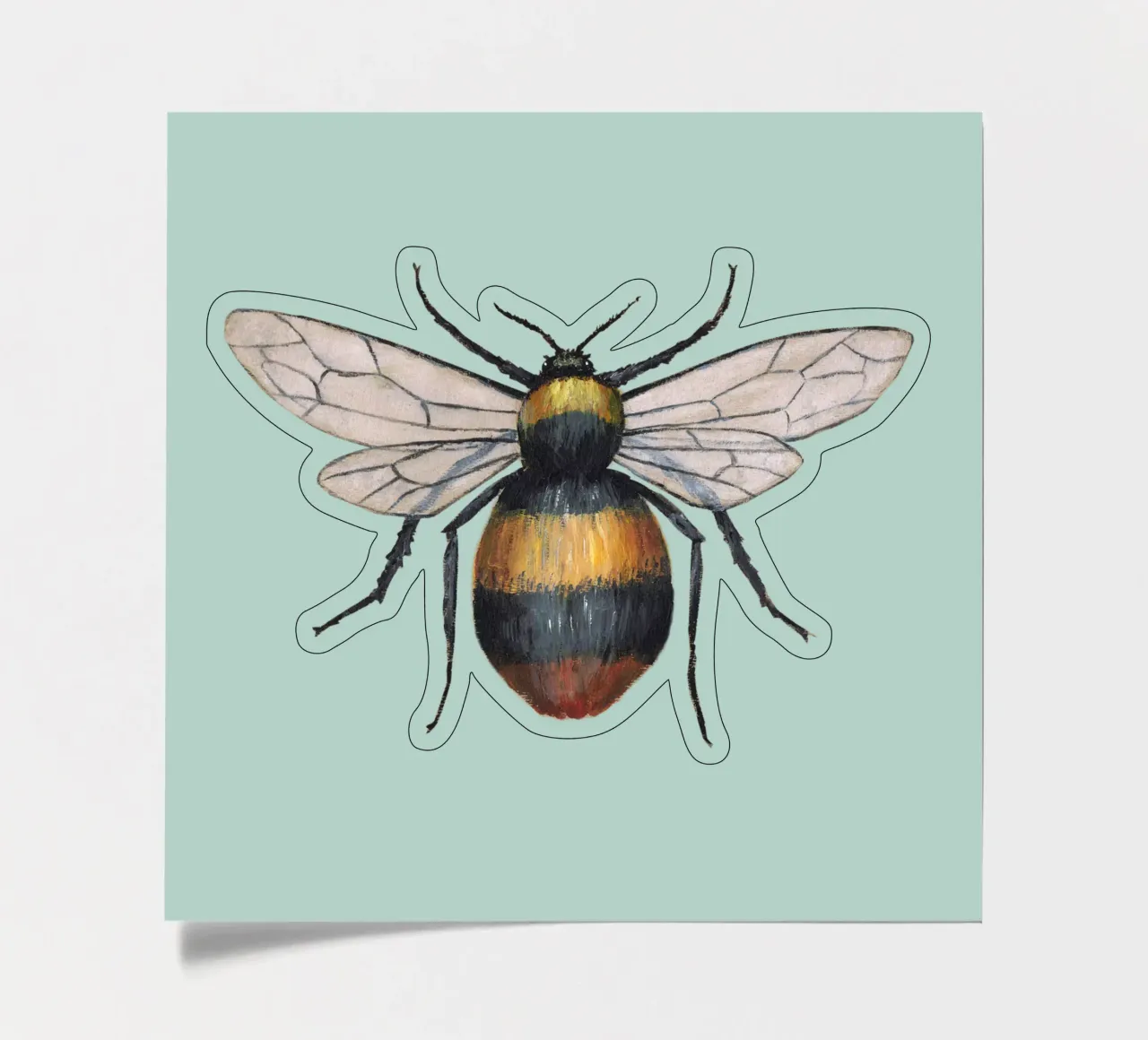 Bumblebee sticker sheet by BwiseLizzy