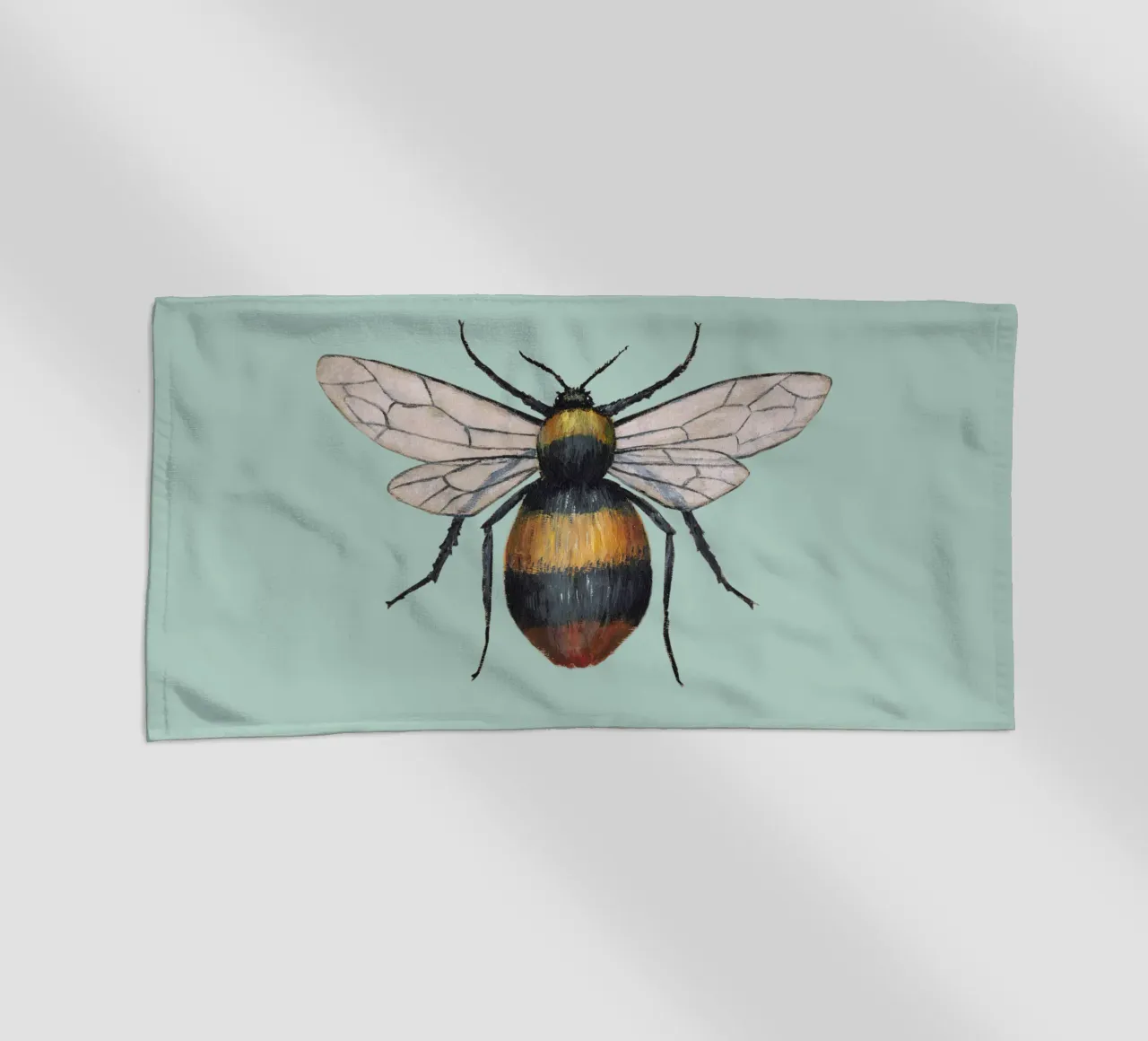 Hommel strandhanddoek van BwiseLizzy