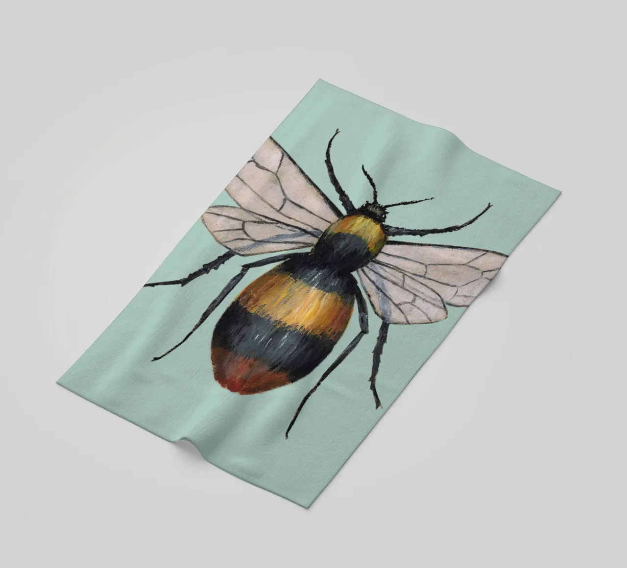Hommel strandhanddoek van BwiseLizzy
