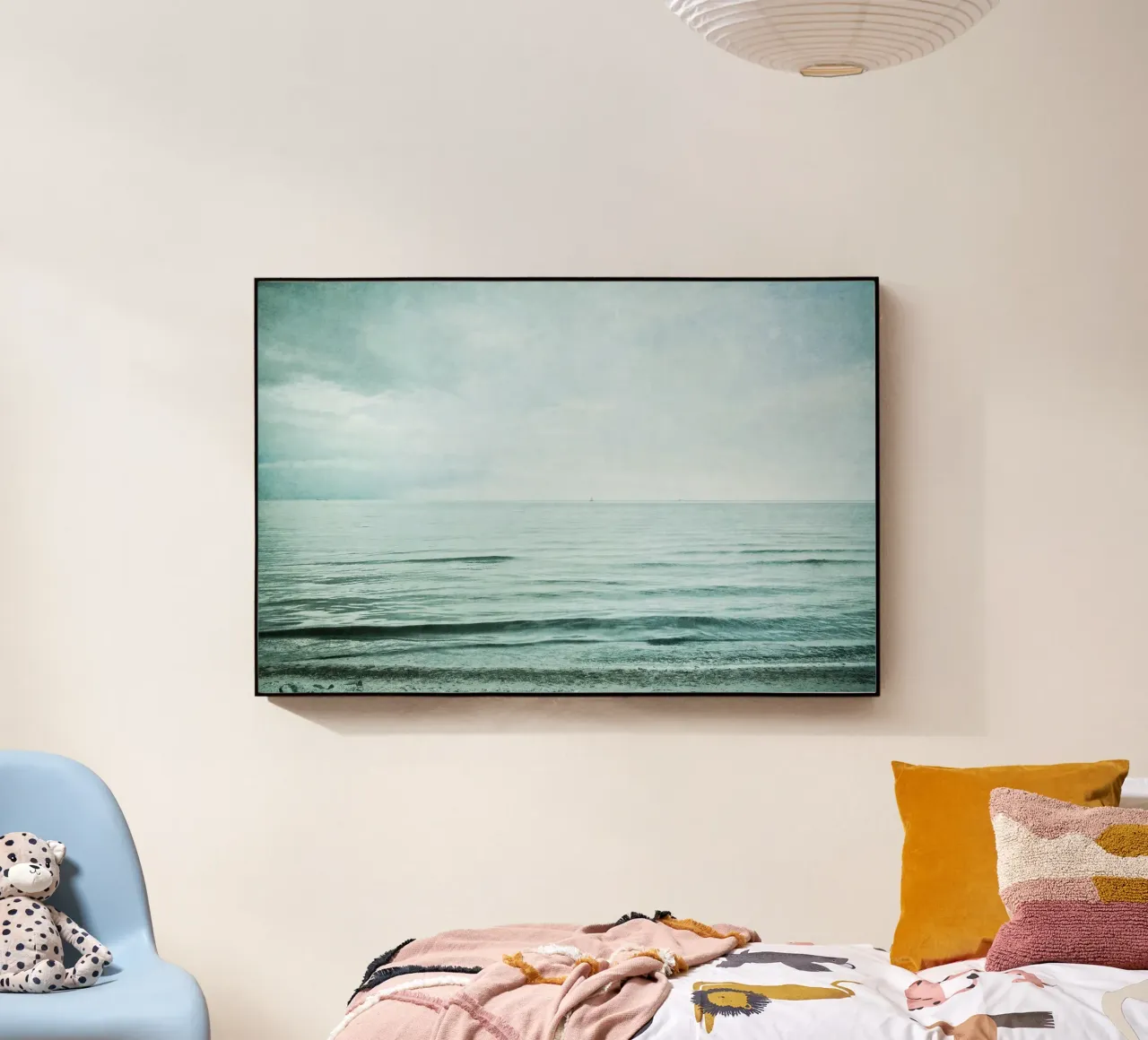 distance acryl van Visuelle Poesie am Wegesrand