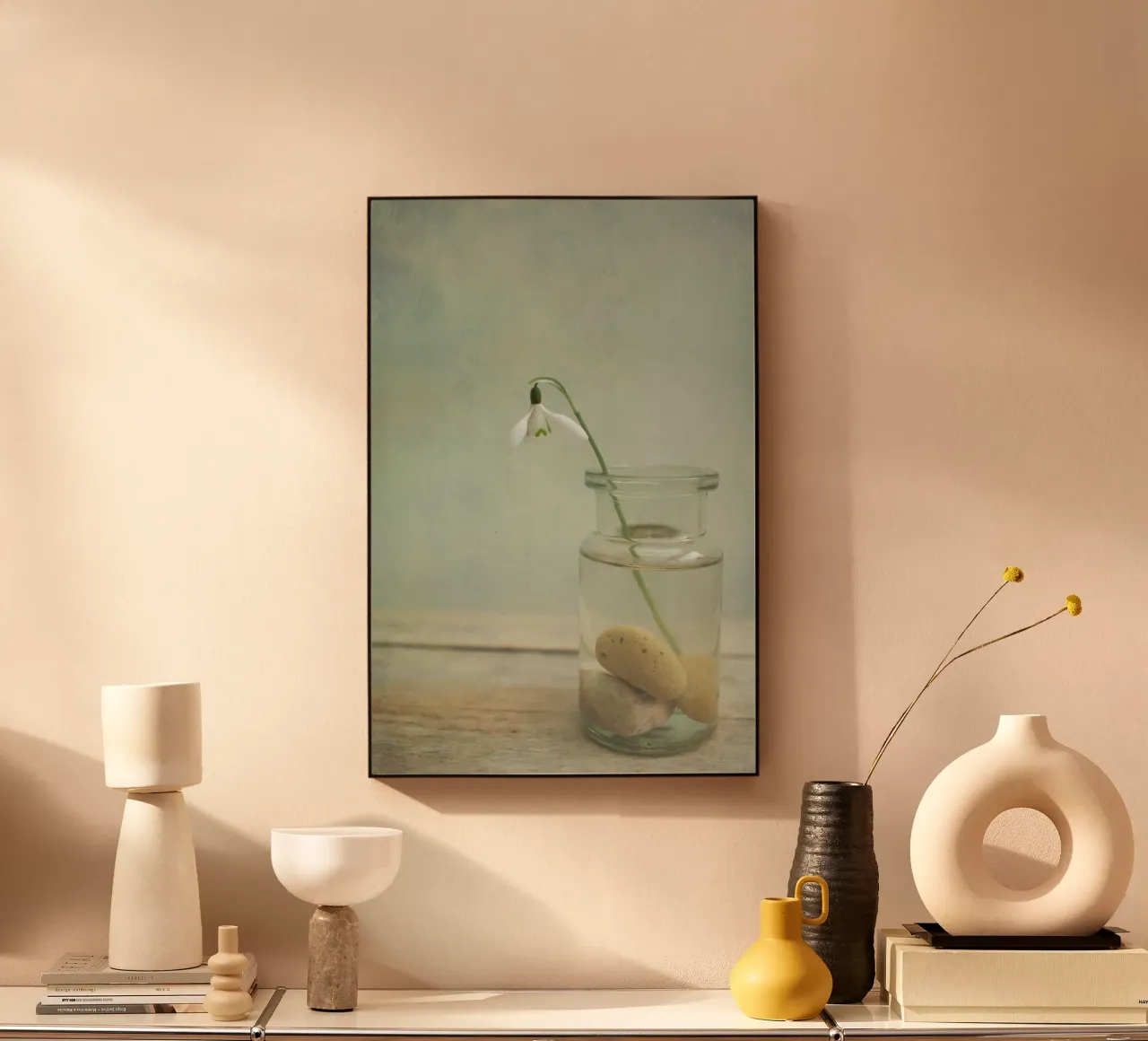 snowdrop plexiglass da Visuelle Poesie am Wegesrand