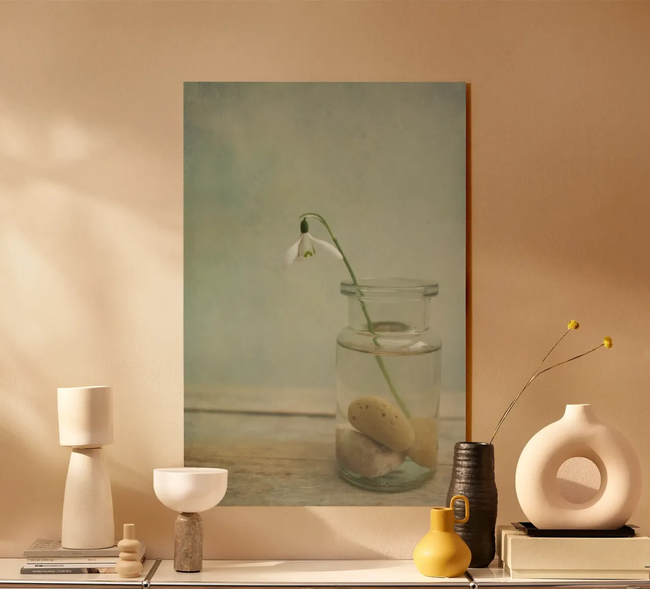 snowdrop plexiglass da Visuelle Poesie am Wegesrand