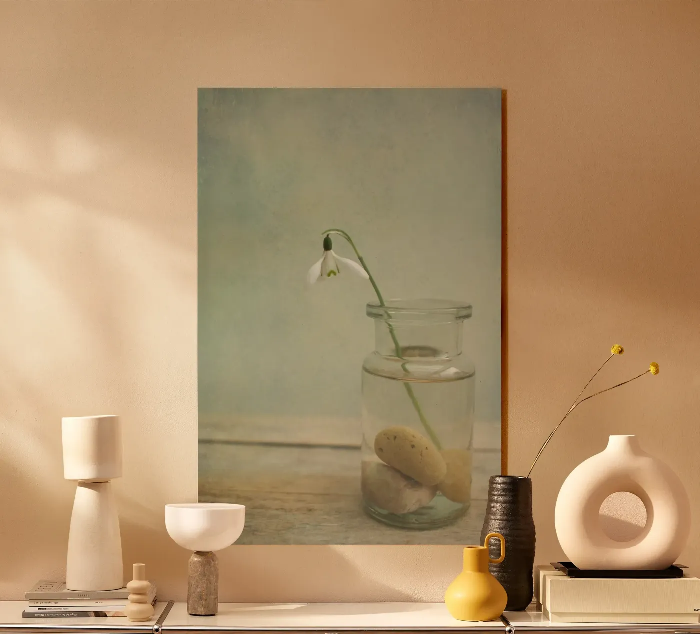 snowdrop plexiglass da Visuelle Poesie am Wegesrand