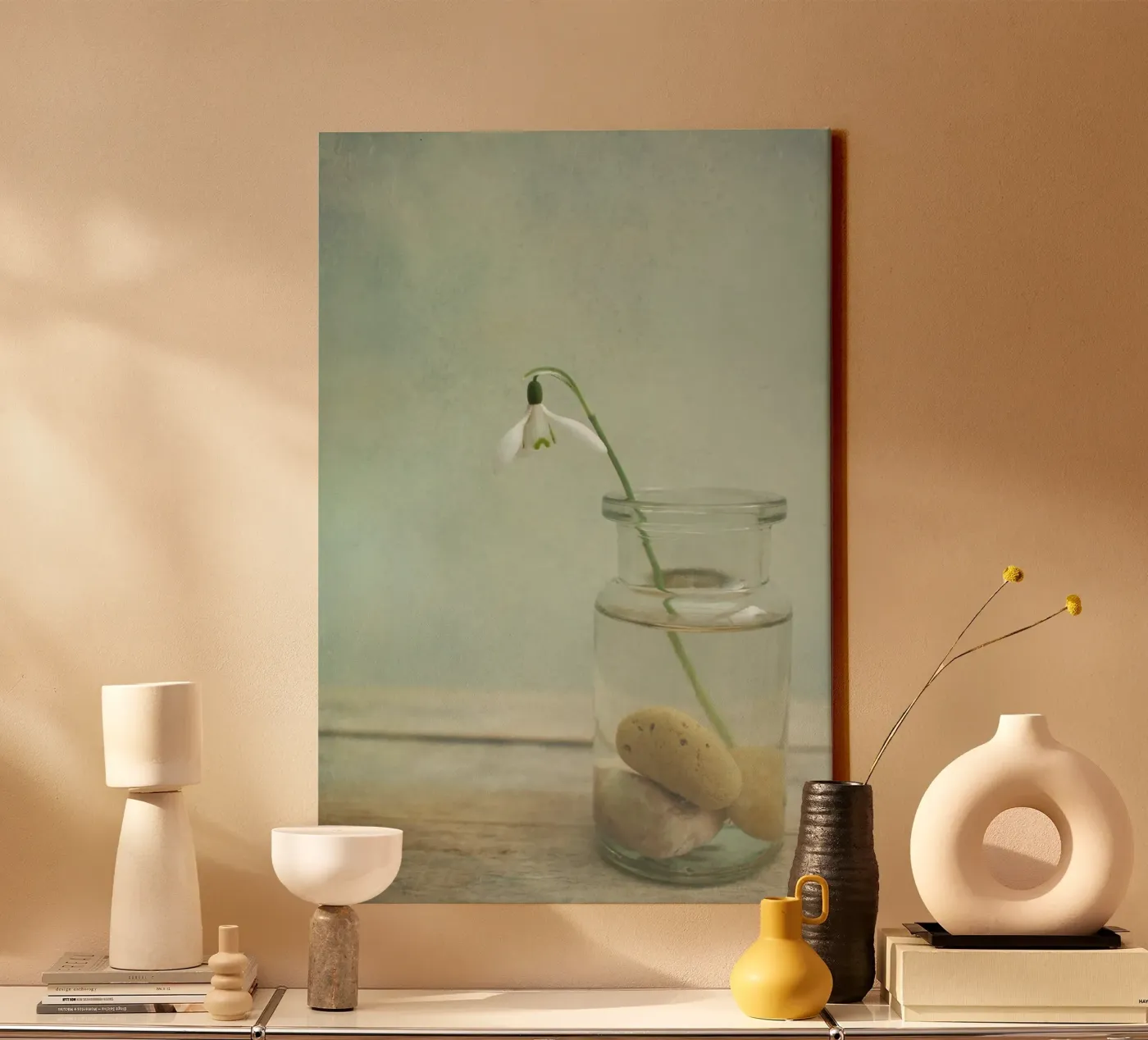 snowdrop tela da Visuelle Poesie am Wegesrand