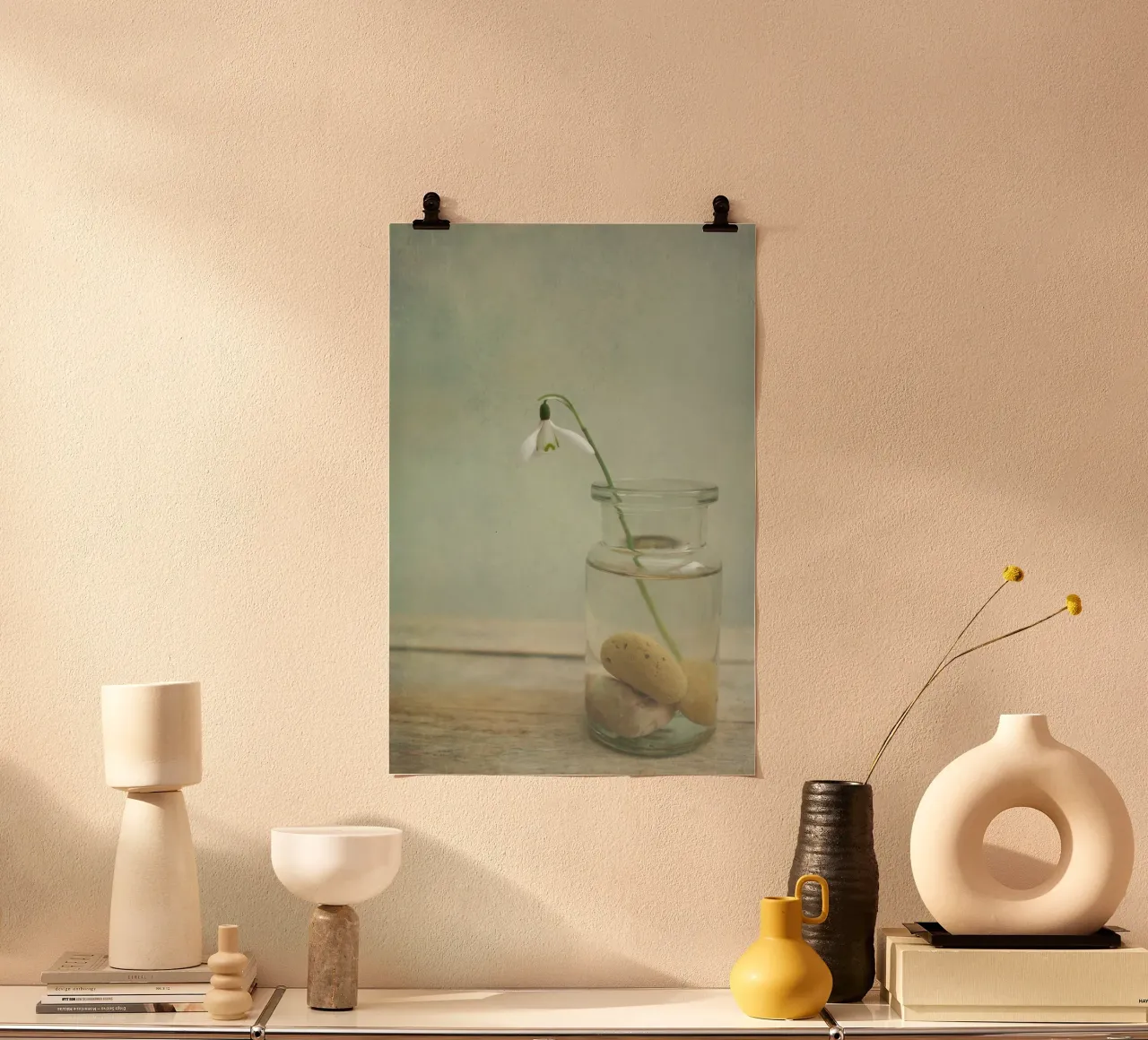 snowdrop poster da Visuelle Poesie am Wegesrand