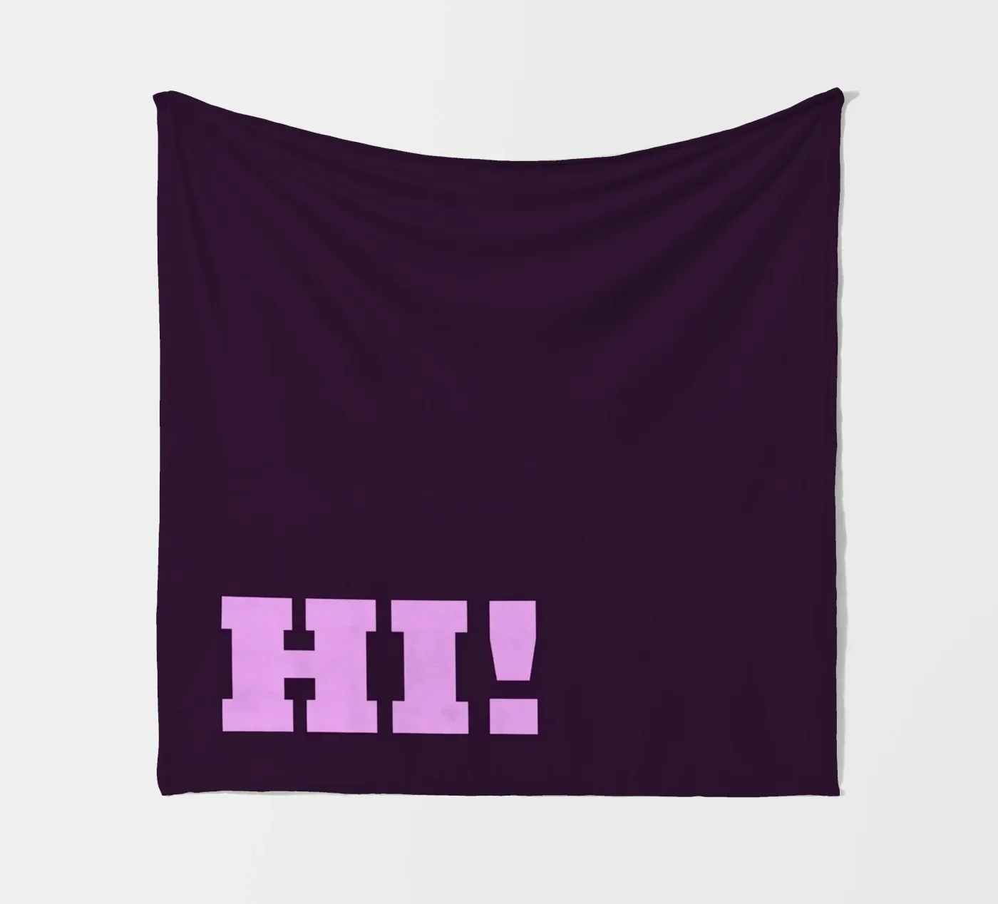 HI! Fleecedecke von HI! there