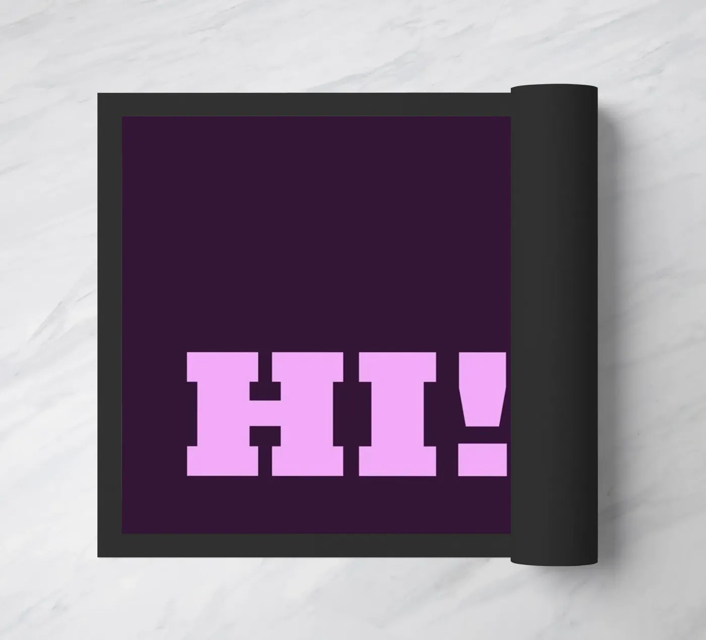 HI! deurmat van Testshop Isabella