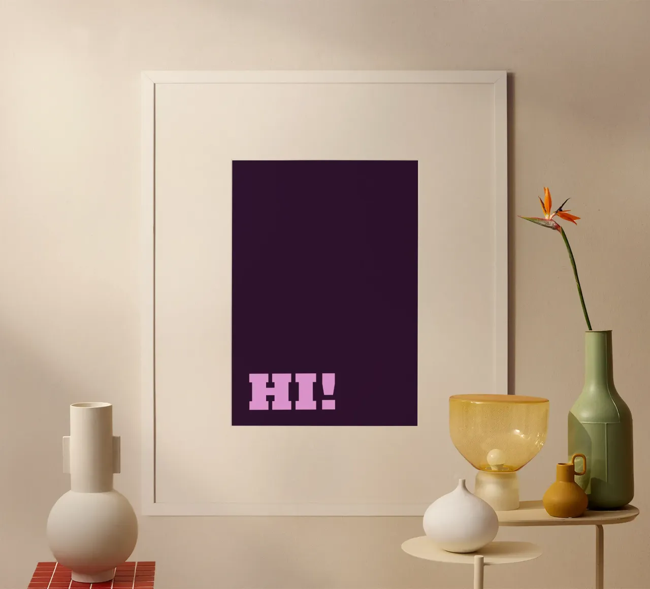 HI! poster da Testshop Isabella