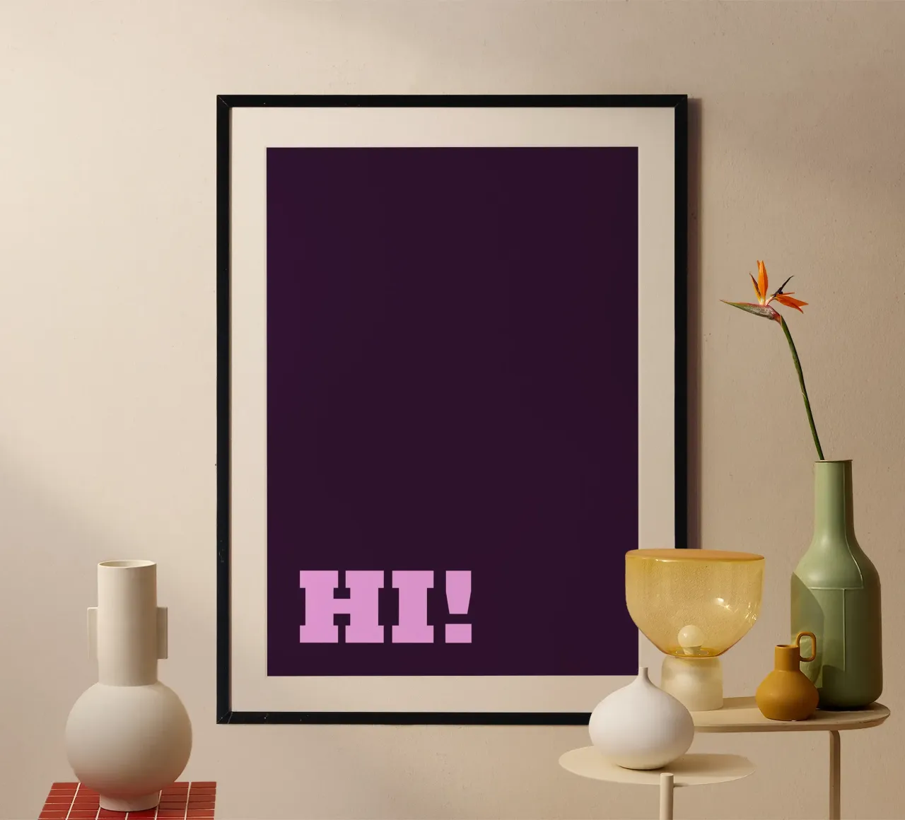 HI! poster da Testshop Isabella