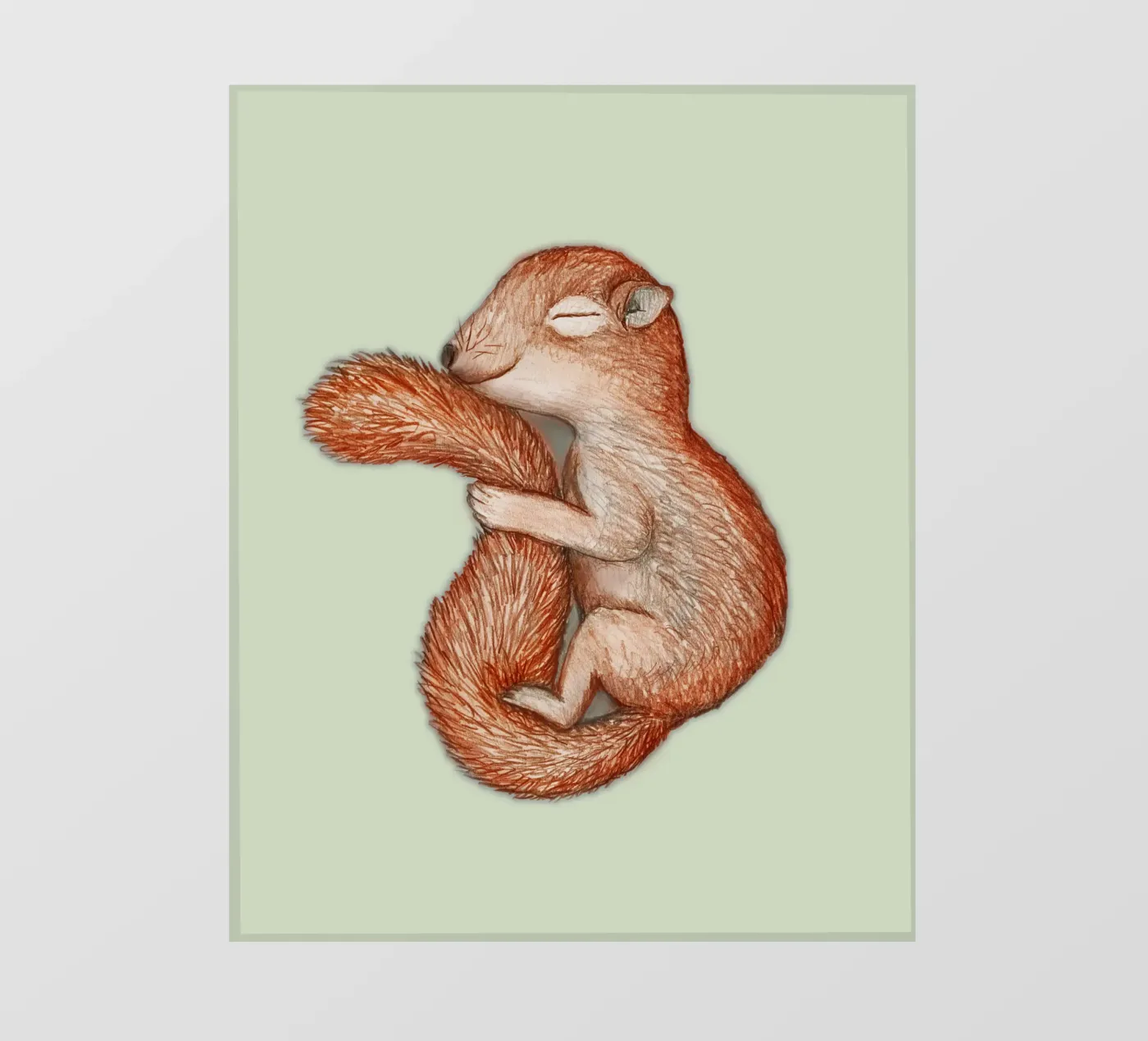 Scoiattolo in letargo pellicola backlit da BwiseLizzy