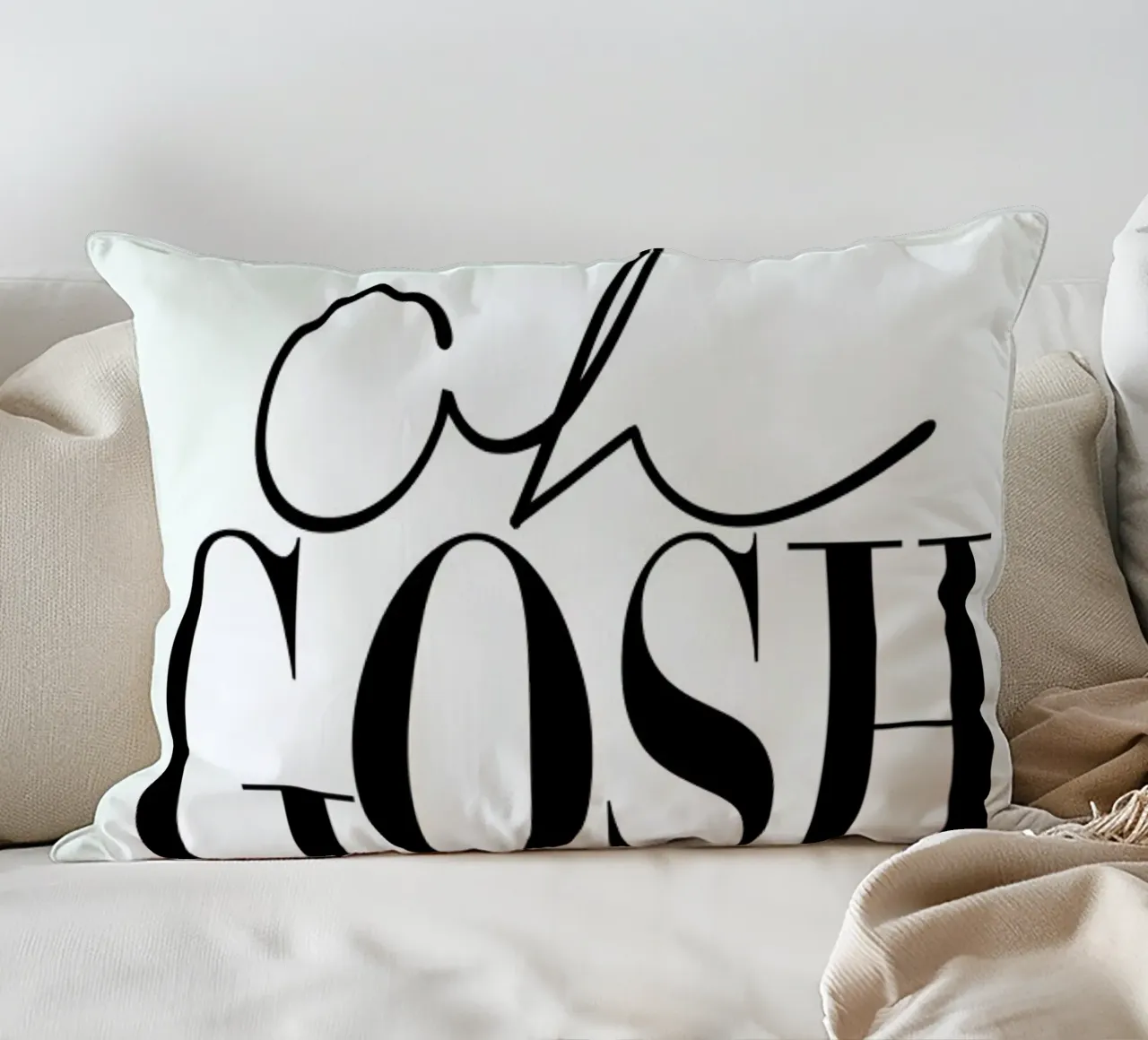Oh Gosh cuscino da Honeymoon Hotel